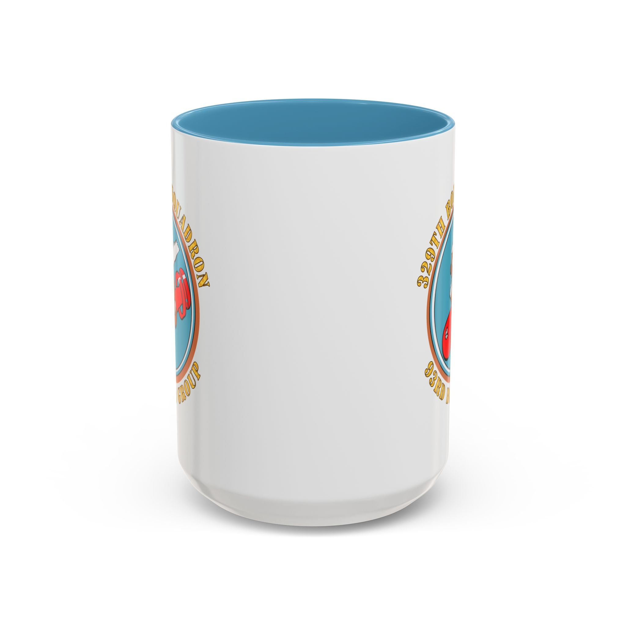 Accent Coffee Mug - AAC - 329th Bomb Squadron,93rd Bomb Group - WWII - USAAF