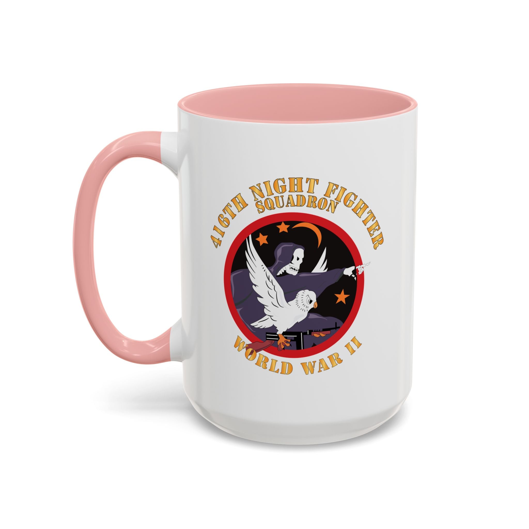 Accent Coffee Mug - AAC - 416th Night Fighter Squadron - WWII X 300