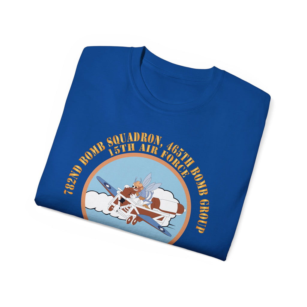 Unisex Ultra Cotton Tee - AAC - 782nd Bomb Squadron, 465th Bomb Group - 15th AF X 300