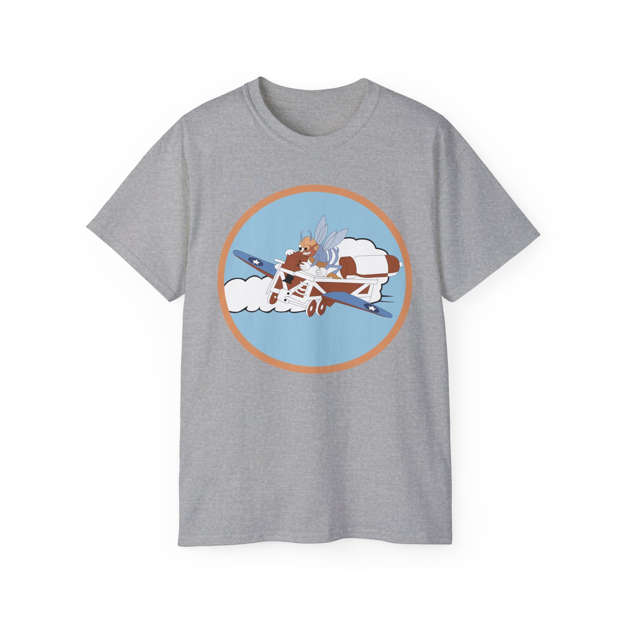 Unisex Ultra Cotton Tee - AAC - 782nd Bomb Squadron, 465th Bomb Group - 15th AF wo Txt X 300