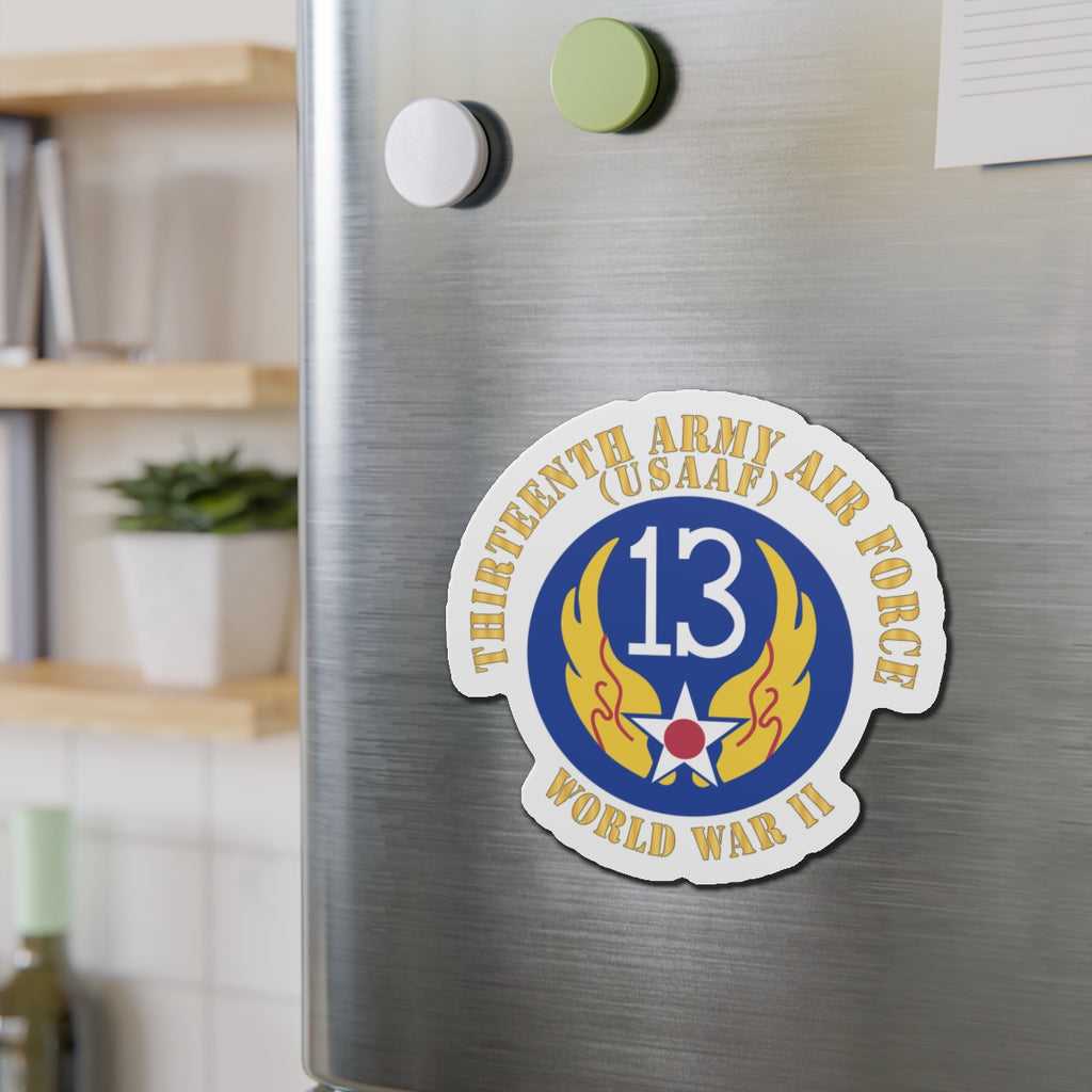 Die-Cut Magnets - AAC - SSI - 13th Air Force - WWII - USAAF x 300