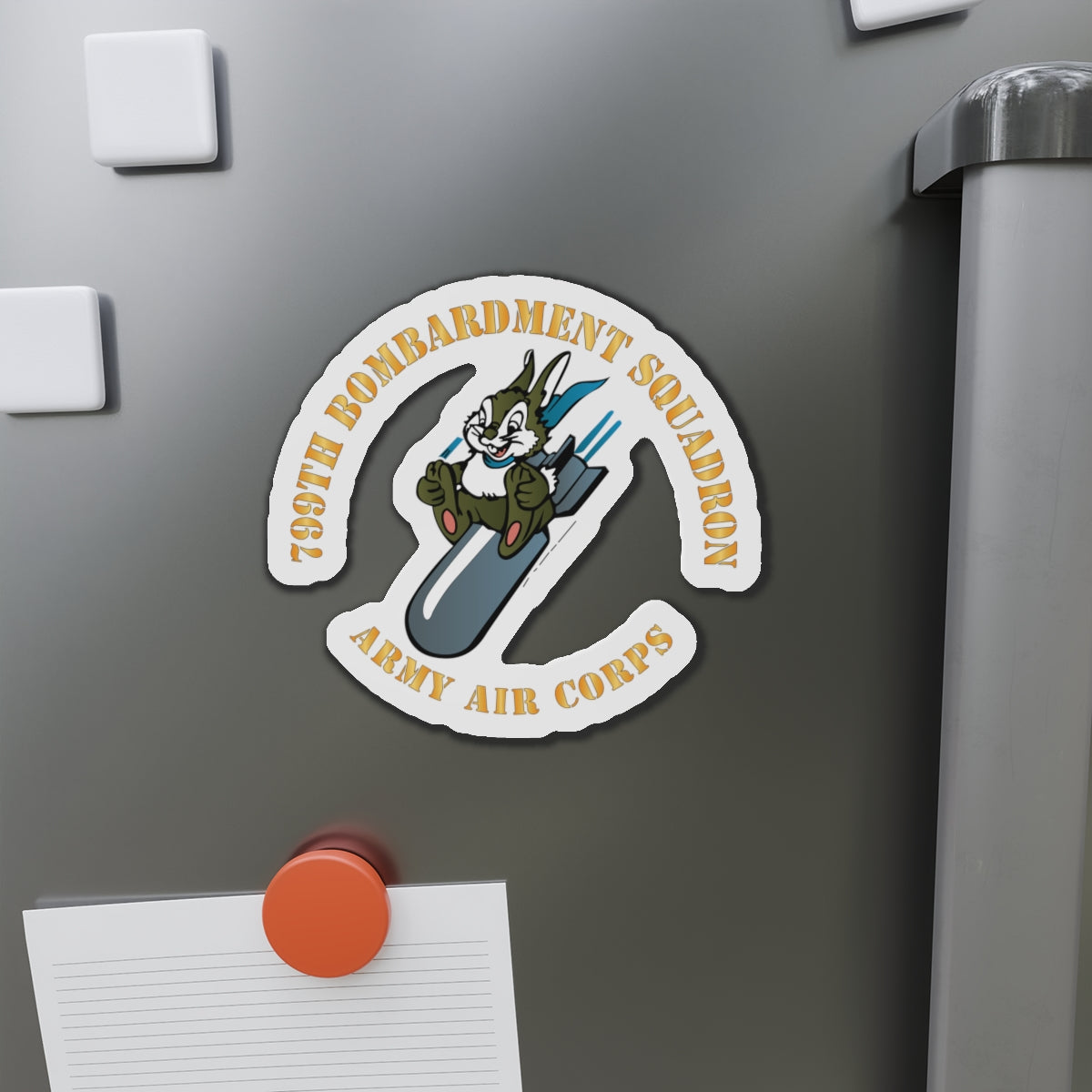 Die-Cut Magnets - AAC - 799th Bombardment Squadron X 300