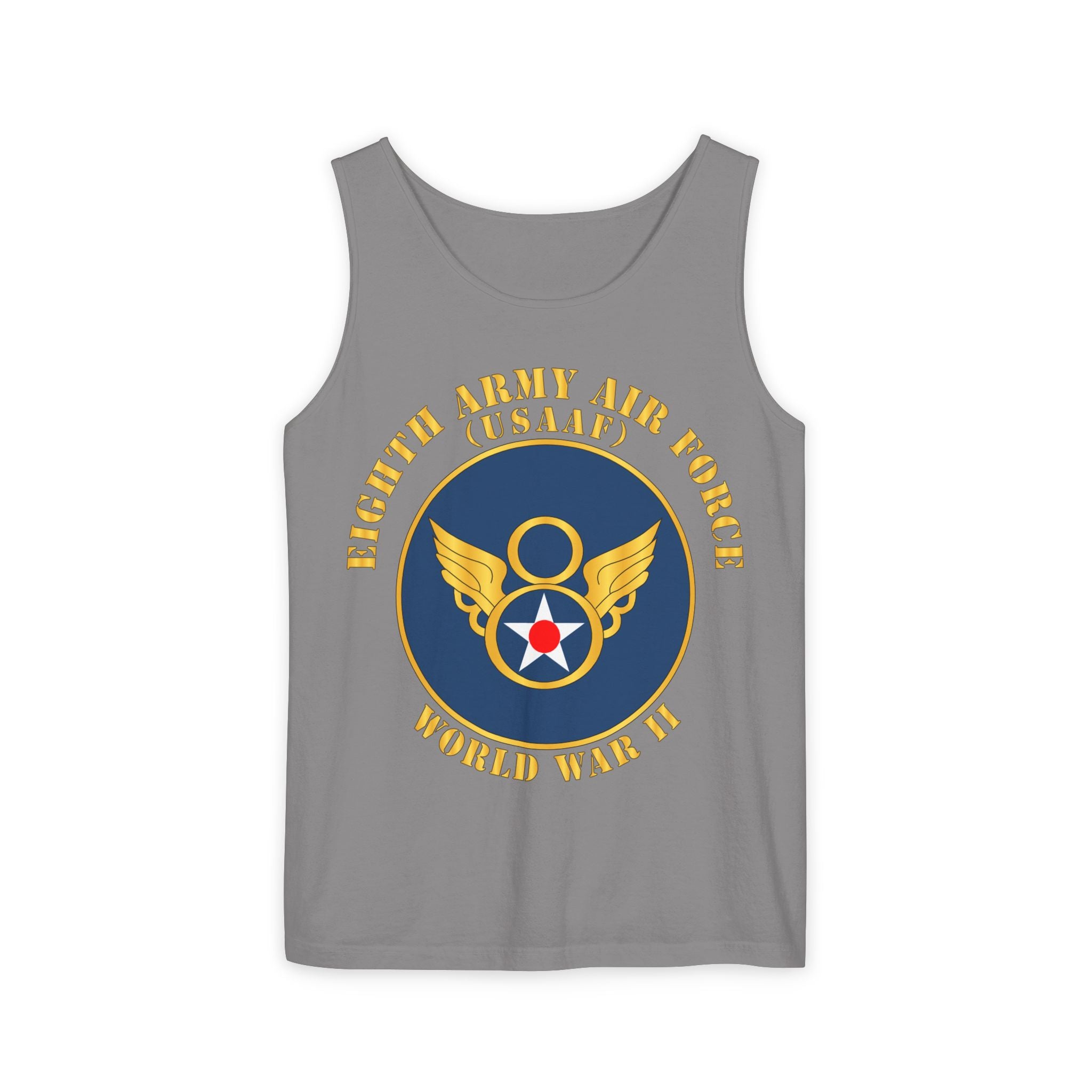 Unisex Garment-Dyed Tank Top - AAC - 8th Air Force - WWII - USAAF x 300