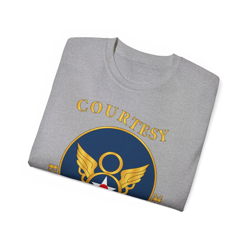 Unisex Ultra Cotton Tee - AAC - 8th Air Force - WWII - Courtesy 8 AAF x 300