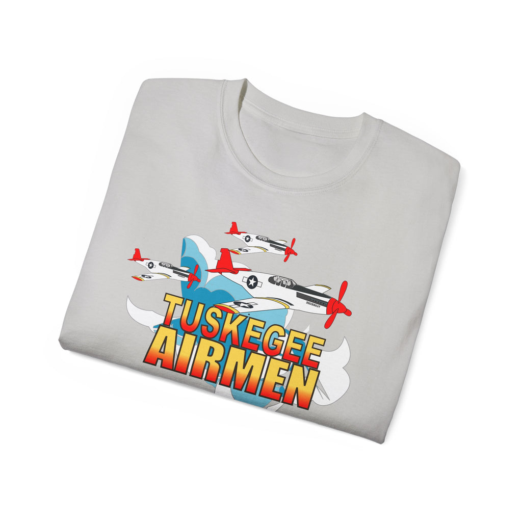 Unisex Ultra Cotton Tee - Army Air Corp - Tuskegee Airmen - Redtails - 3AC - X 300