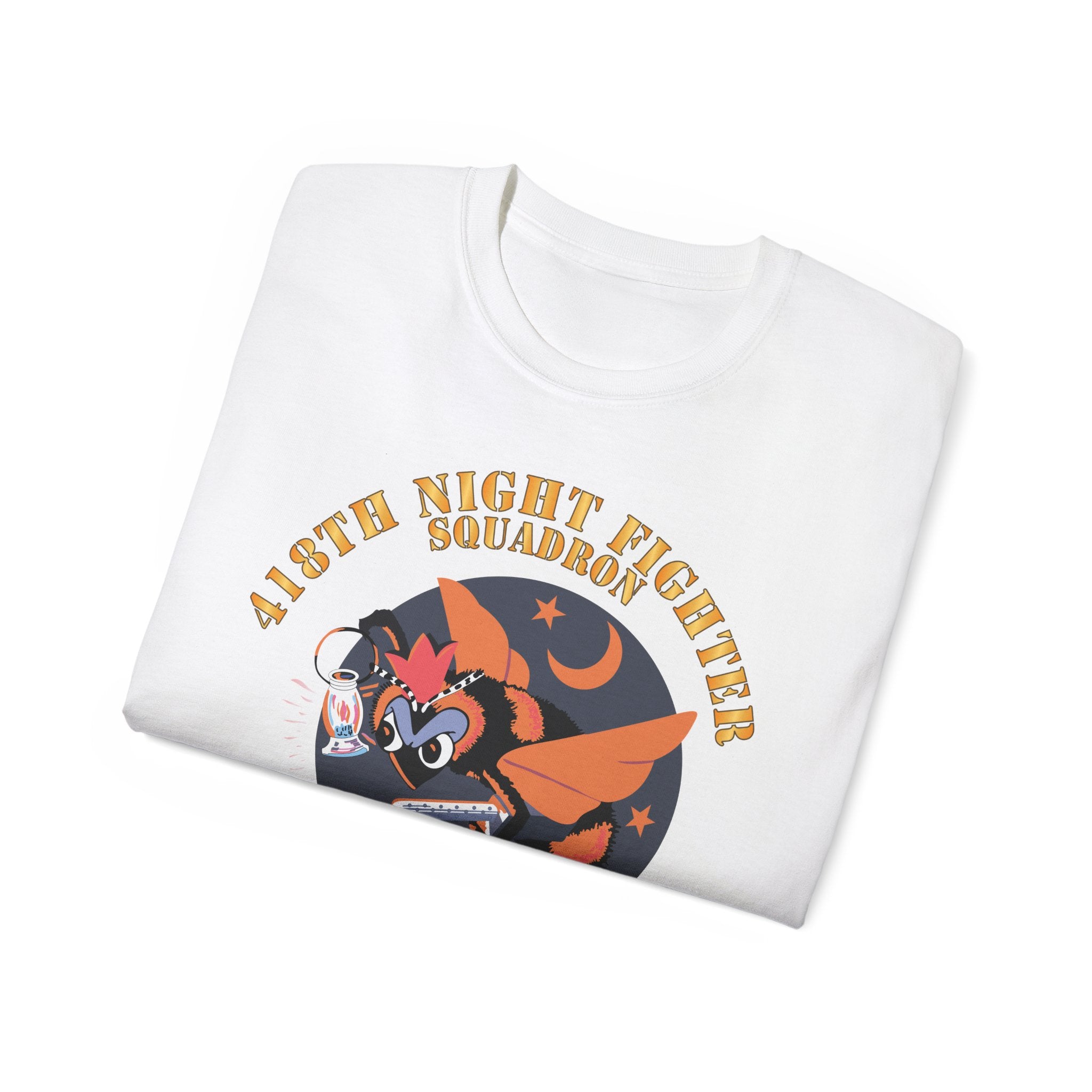 Unisex Ultra Cotton Tee - AAC - 418th Night Fighter Squadron - WWII X 300