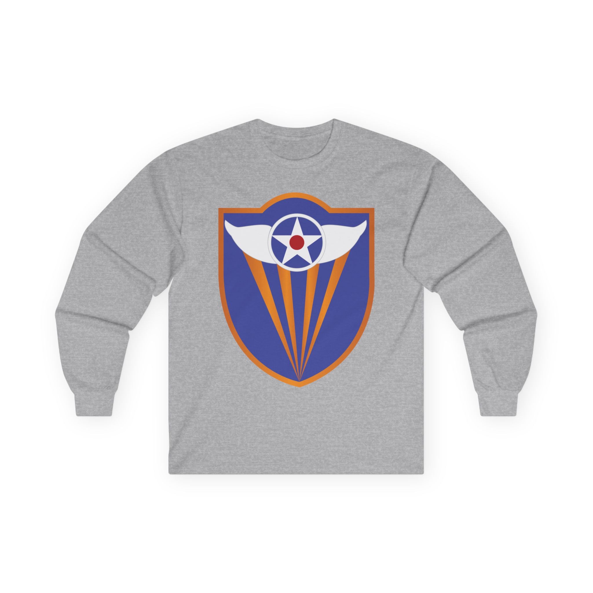 Unisex Long Sleeve Tee - AAC - SSI - 4th Air Force wo Txt X 300