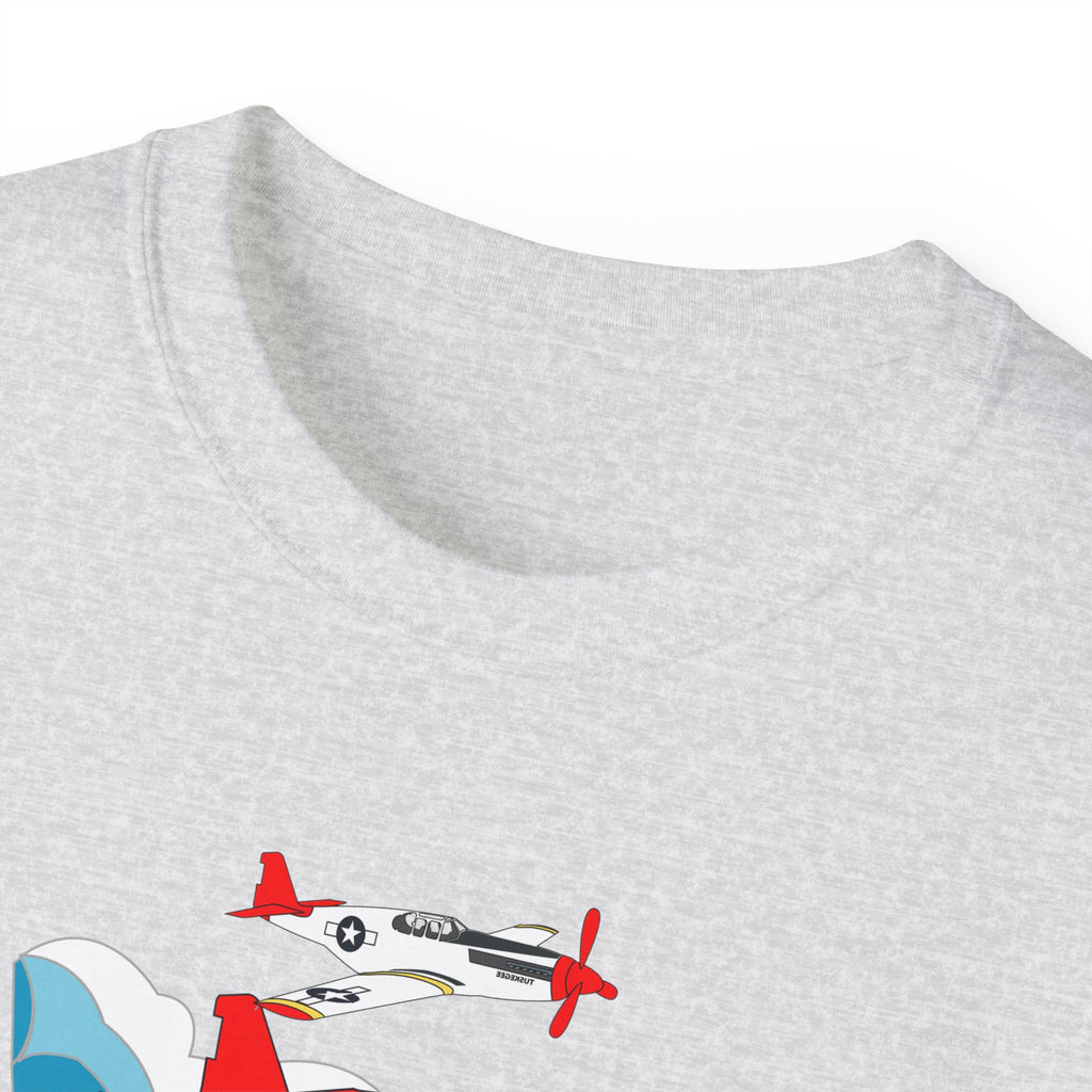 Unisex Ultra Cotton Tee - Army Air Corp - Tuskegee Airmen - Redtails - 3AC - X 300