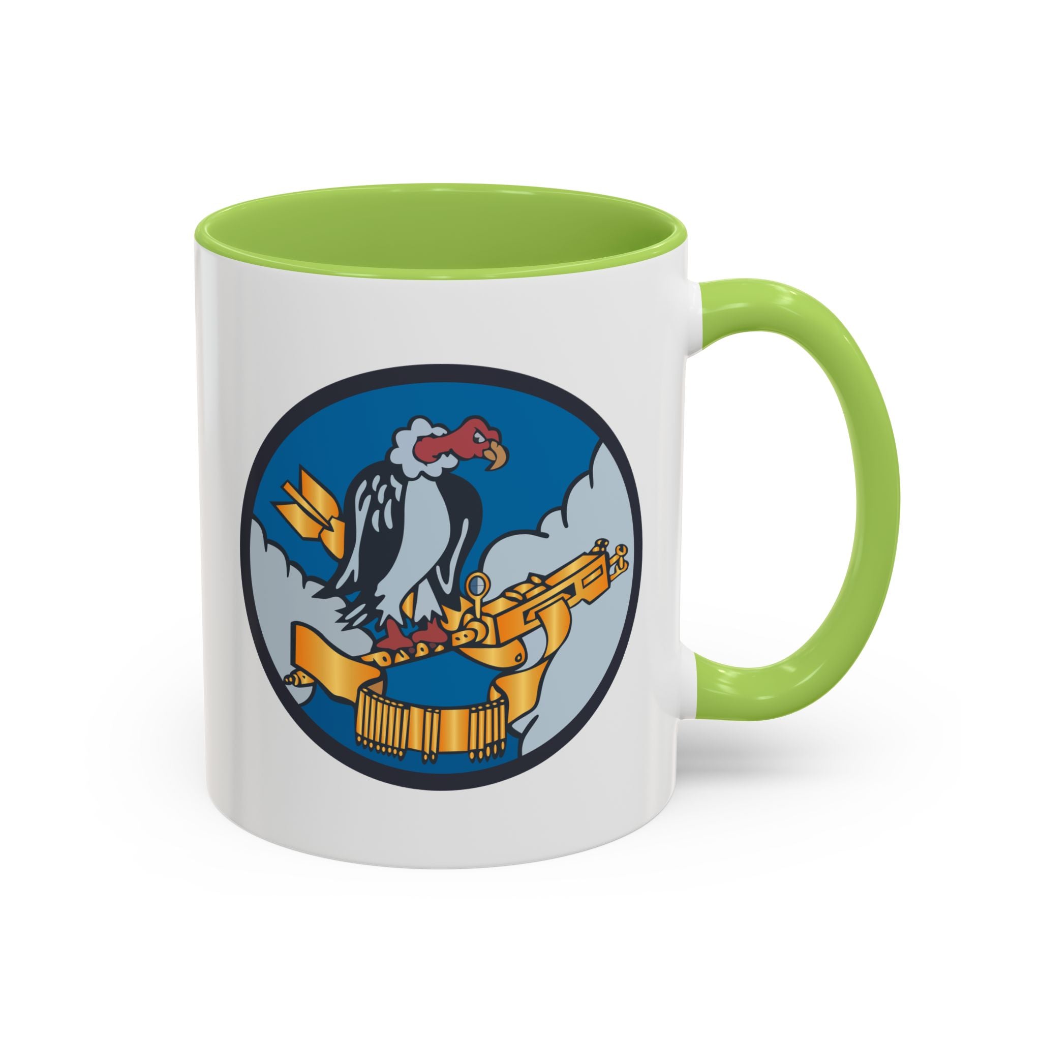 Accent Coffee Mug - AAC - 824th Bomb Squadron, 484th Bomb Group - 15th AAF wo txt X 300