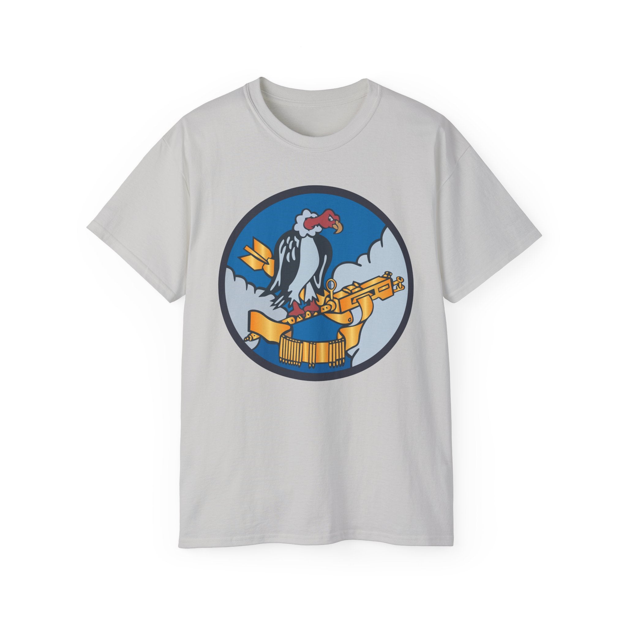Unisex Ultra Cotton Tee - AAC - 824th Bomb Squadron, 484th Bomb Group - 15th AAF wo txt X 300