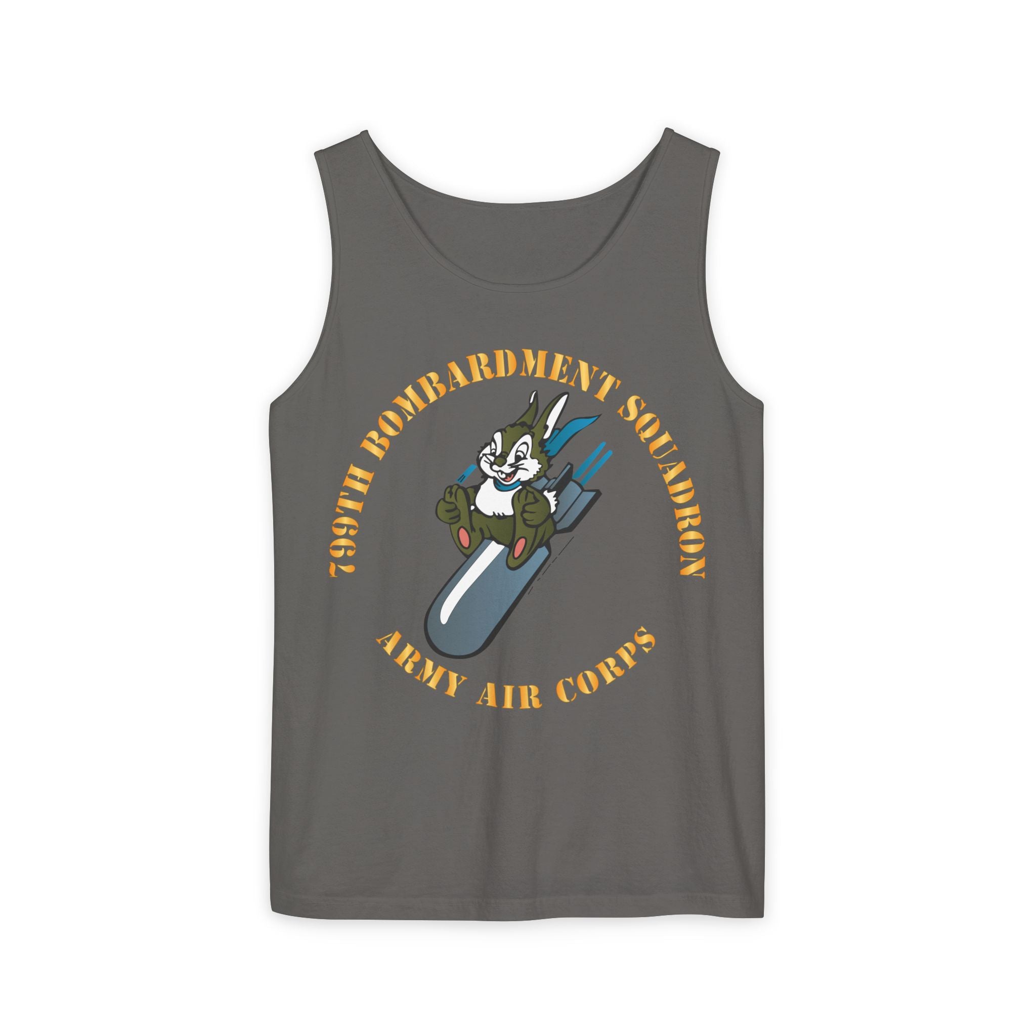 Unisex Garment-Dyed Tank Top - AAC - 799th Bombardment Squadron X 300