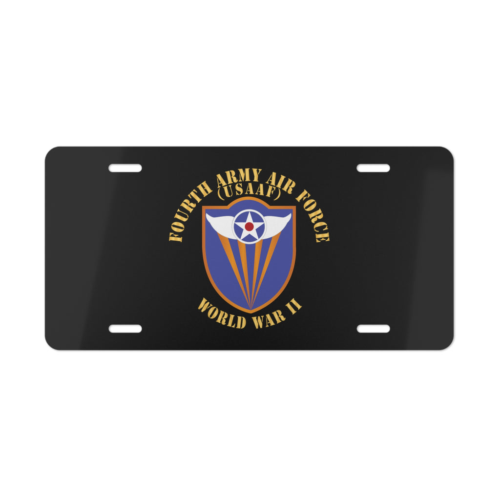 License Plate - AAC - SSI - 4th Air Force - WWII - USAAF x 300