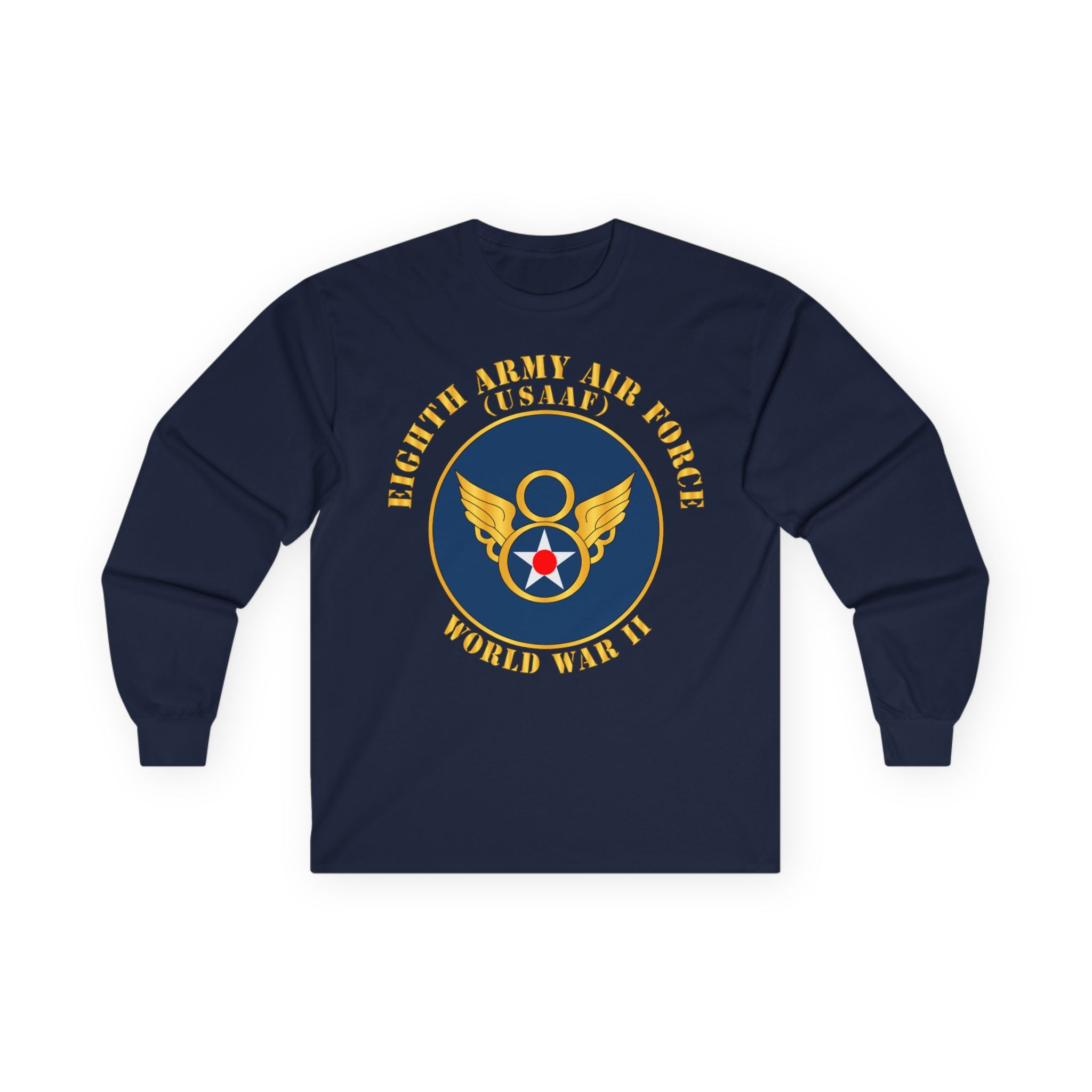 Unisex Long Sleeve Tee - AAC - 8th Air Force - WWII - USAAF x 300