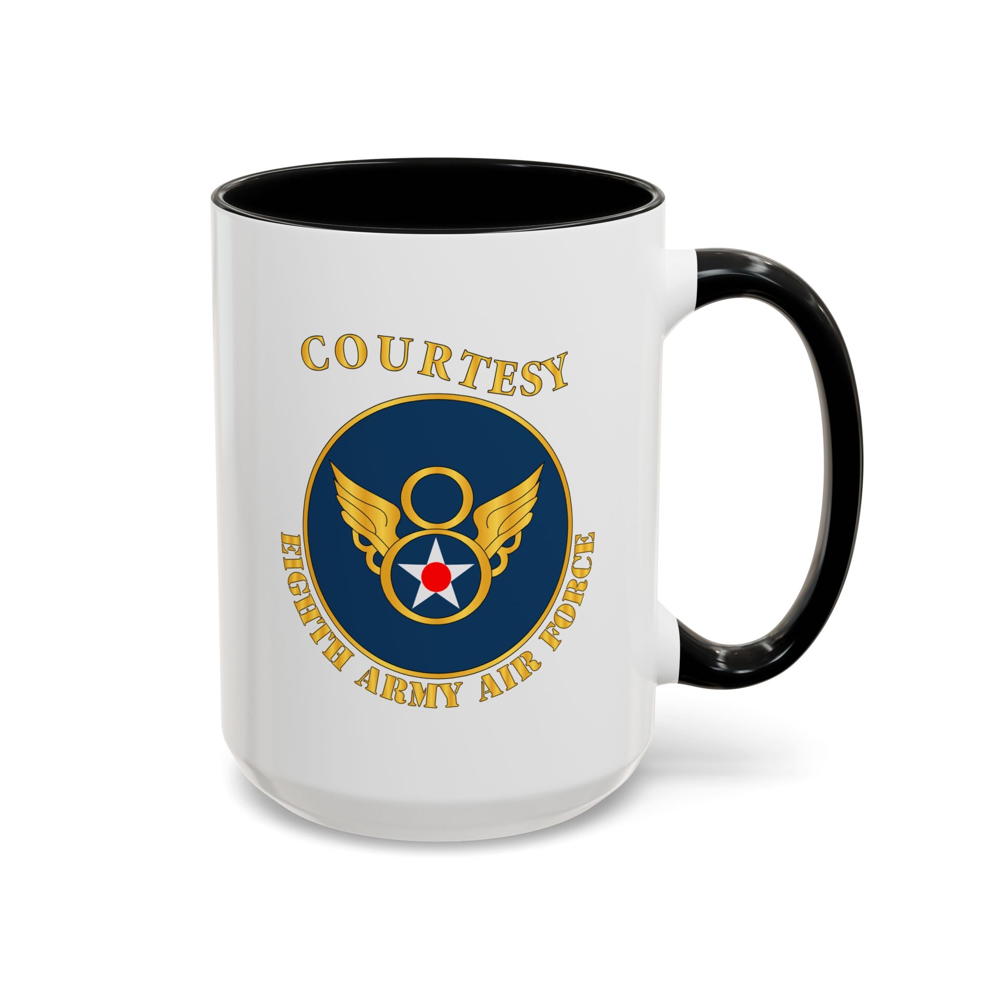 Accent Coffee Mug - AAC - 8th Air Force - WWII - Courtesy 8 AAF x 300