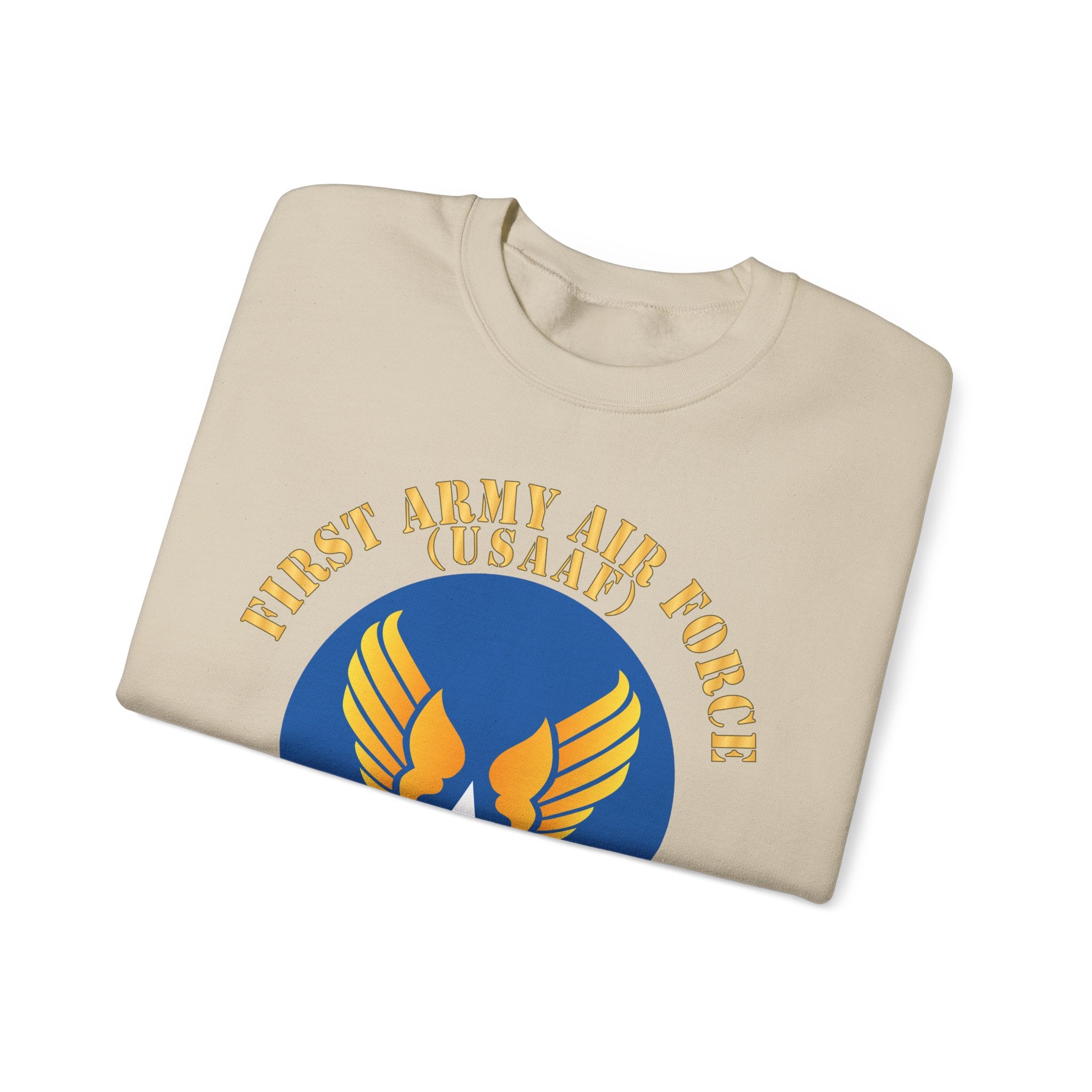 Crewneck Sweatshirt - SSI - AAC - 1st Army Air Force - WWII - USAAF x 300