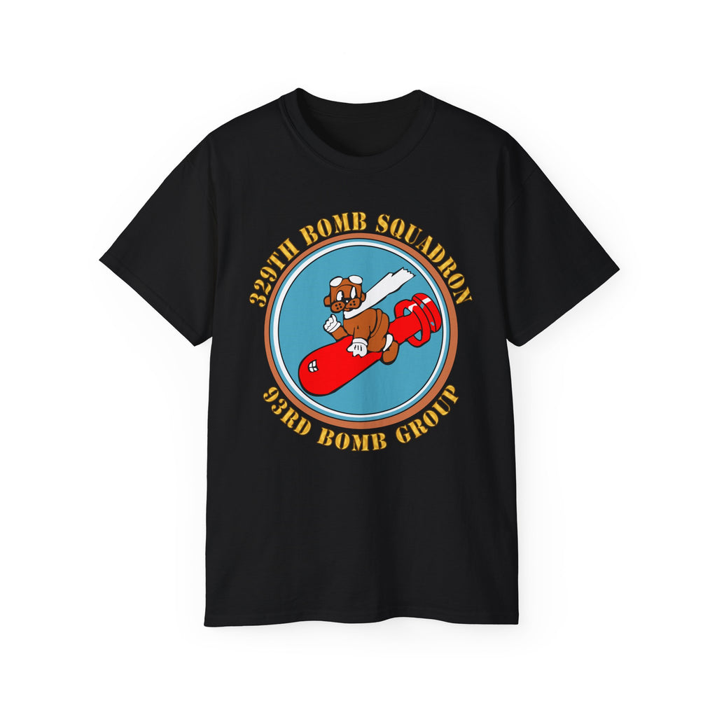Unisex Ultra Cotton Tee - AAC - 329th Bomb Squadron,93rd Bomb Group - WWII - USAAF