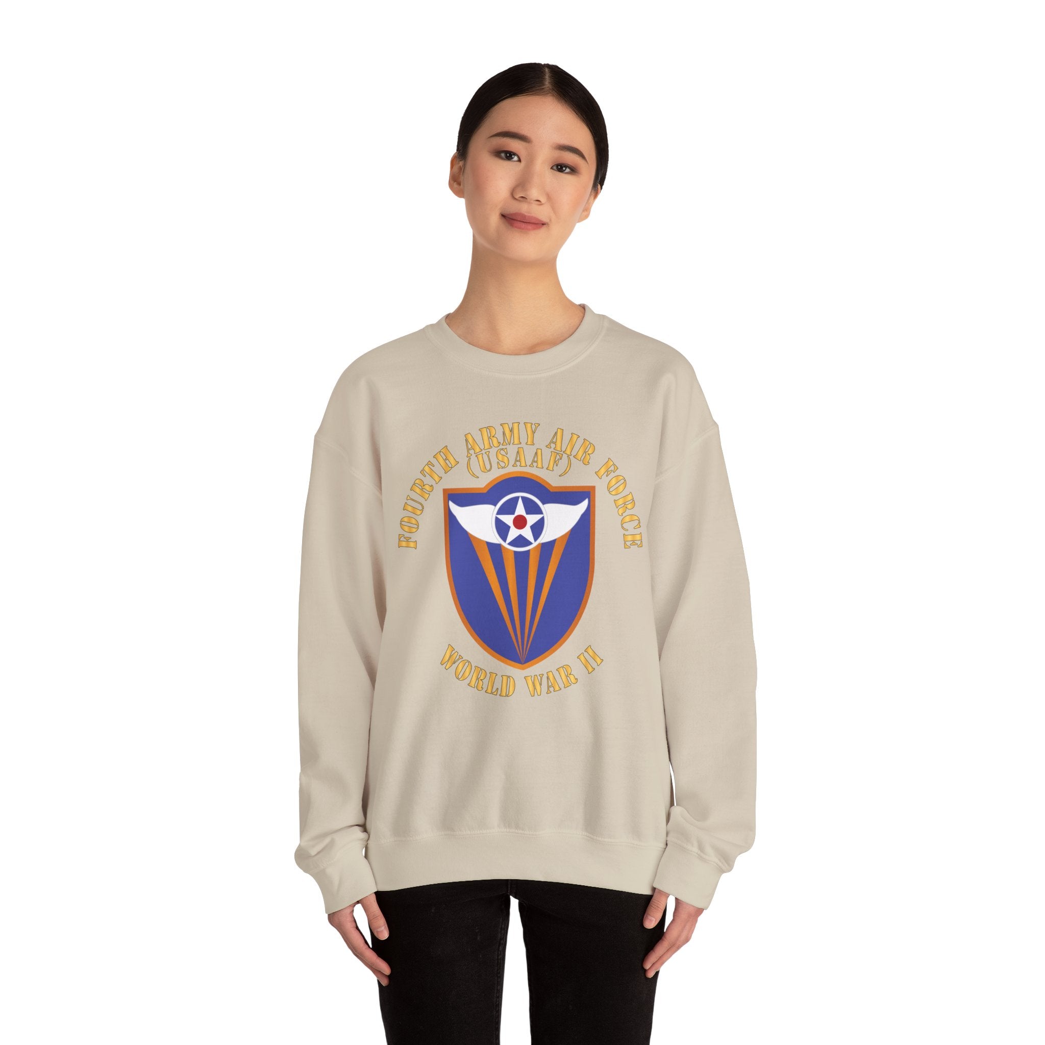 Crewneck Sweatshirt - AAC - SSI - 4th Air Force - WWII - USAAF x 300