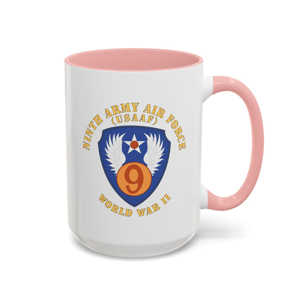 Accent Coffee Mug - AAC - SSI - 9th Air Force - WWII - USAAF x 300
