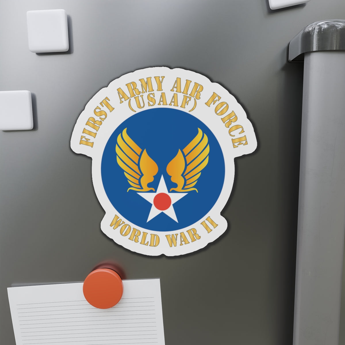 Die-Cut Magnets - SSI - AAC - 1st Army Air Force - WWII - USAAF x 300