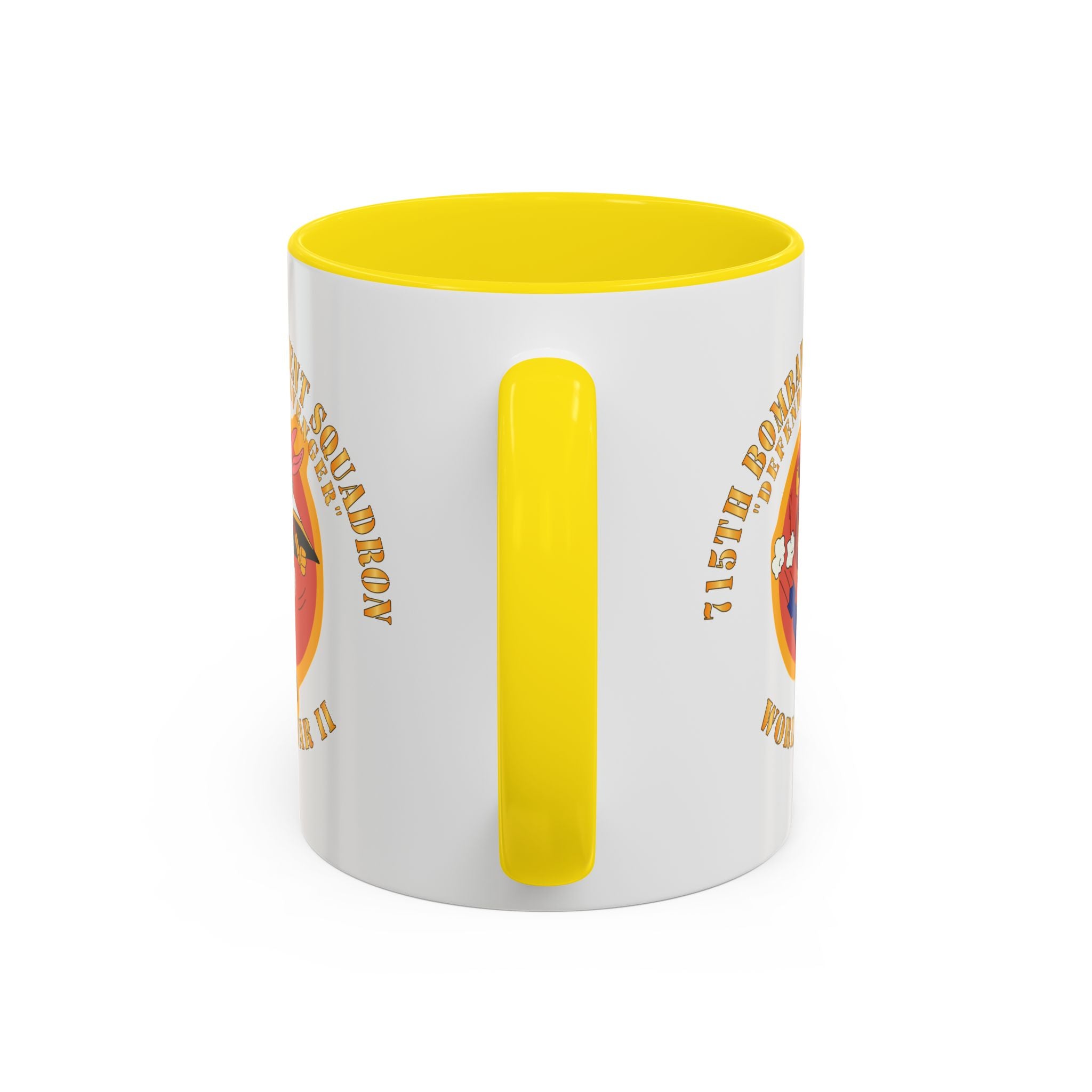 Accent Coffee Mug - ACC - 715th  Bombardment Squadron - Defender, Avenger - World War II X 300