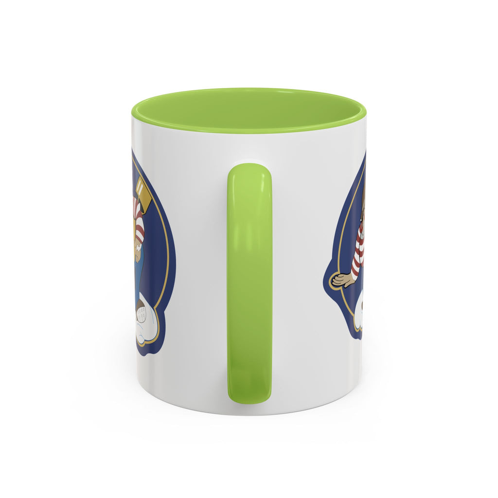 Accent Coffee Mug - AAC - 869th Bomb Squadron, 497th Bomb Group wo Txt X 300