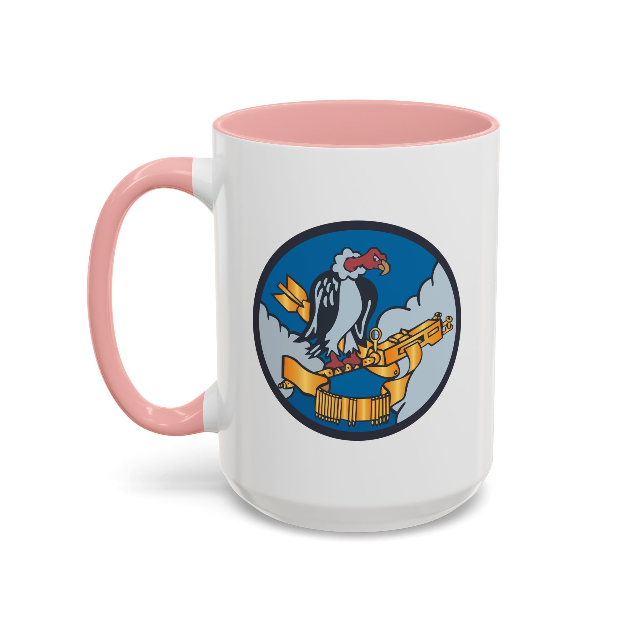Accent Coffee Mug - AAC - 824th Bomb Squadron, 484th Bomb Group - 15th AAF wo txt X 300