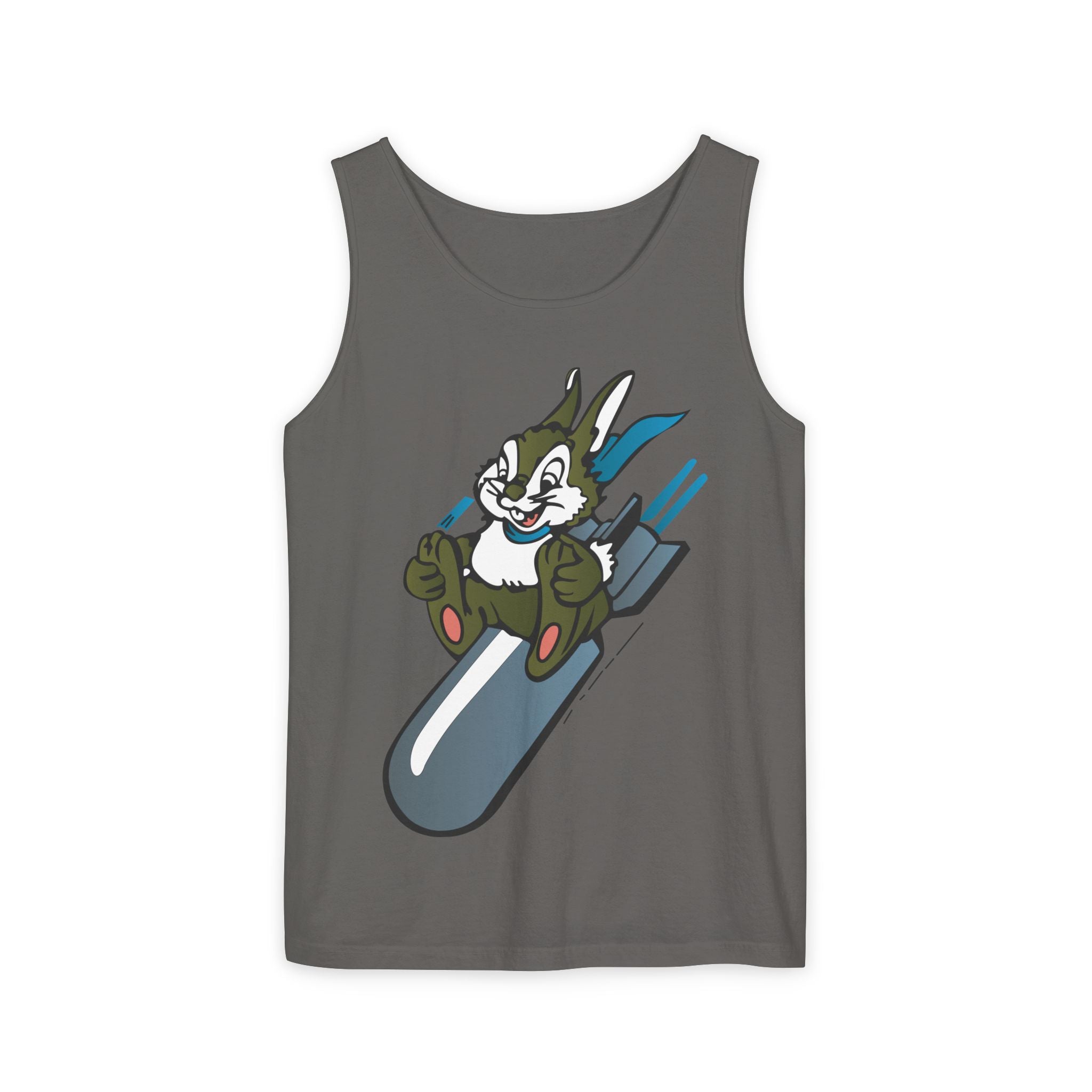 Unisex Garment-Dyed Tank Top - AAC - 799th Bombardment Squadron wo txt X 300