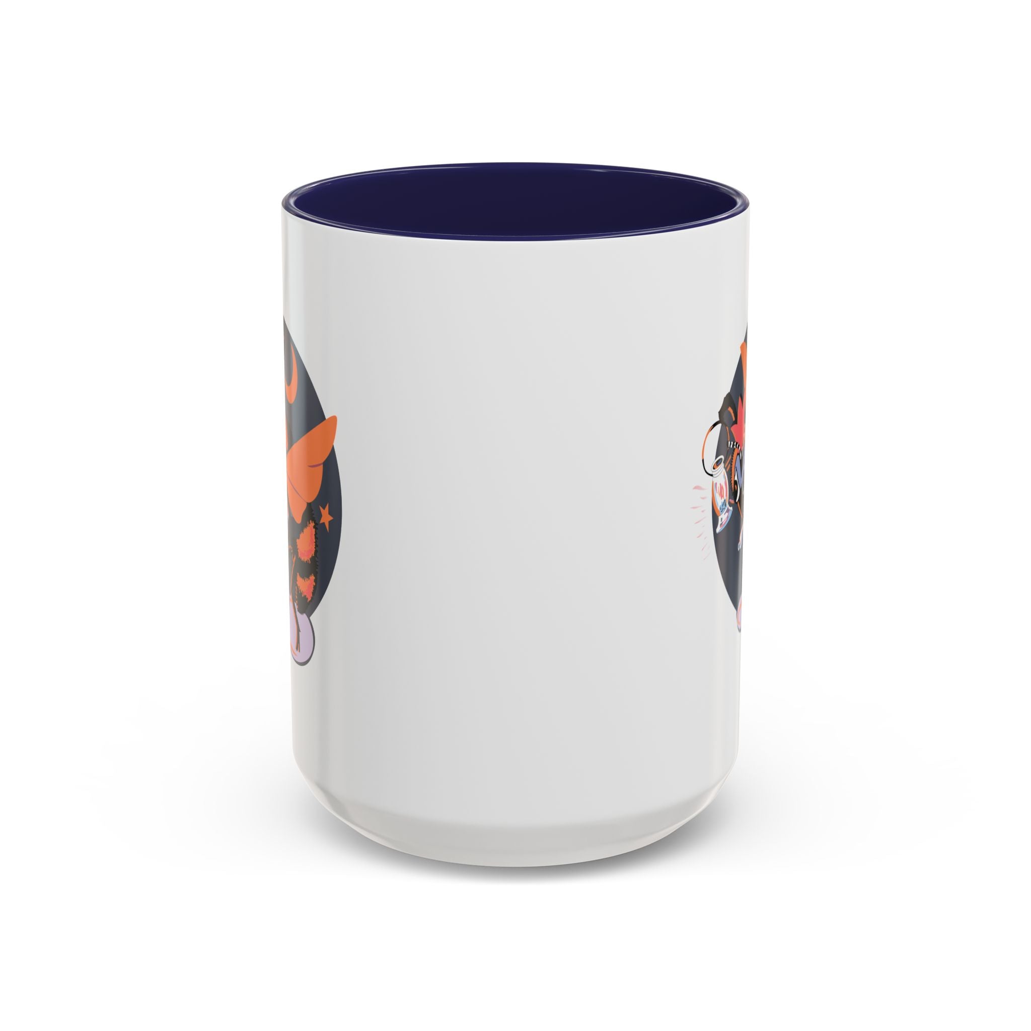 Accent Coffee Mug - AAC - 418th Night Fighter Squadron wo txt X 300
