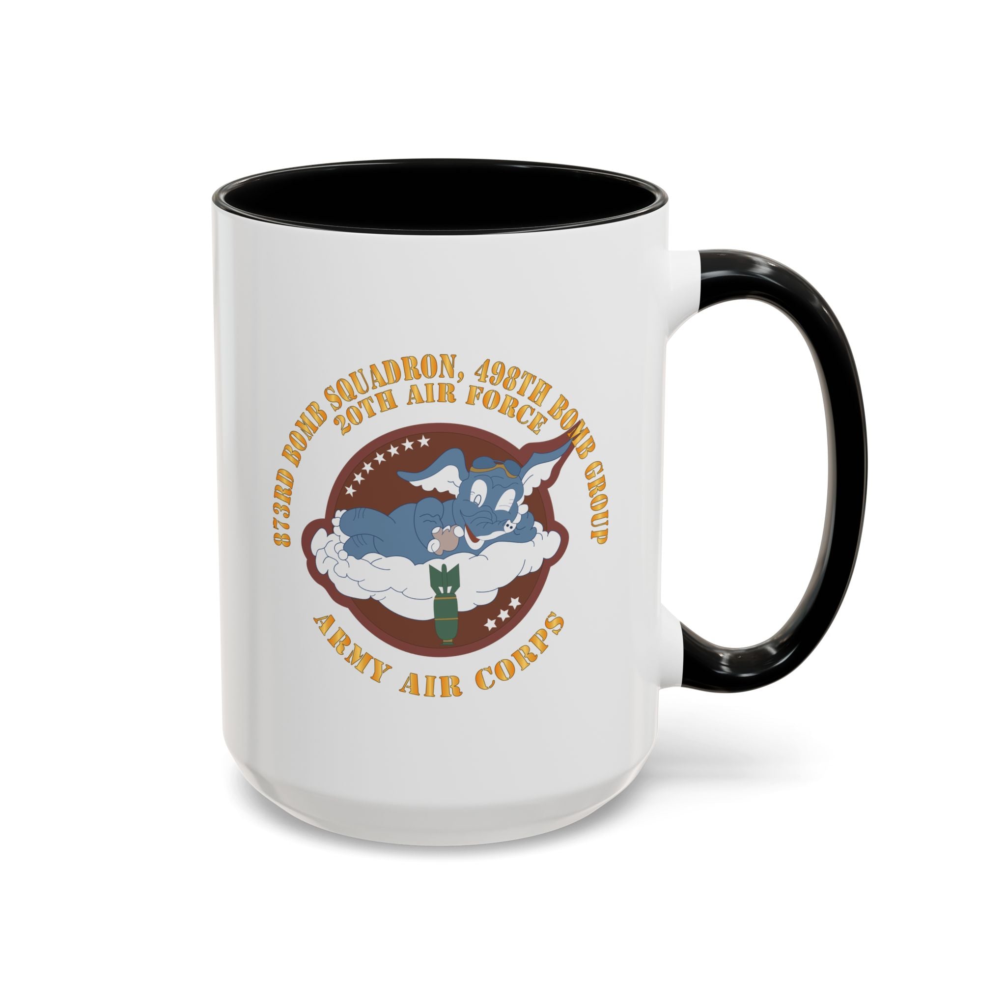 Accent Coffee Mug - AAC - 873rd Bomb Squadron, 498th Bomb Group - 20th AAF X 300