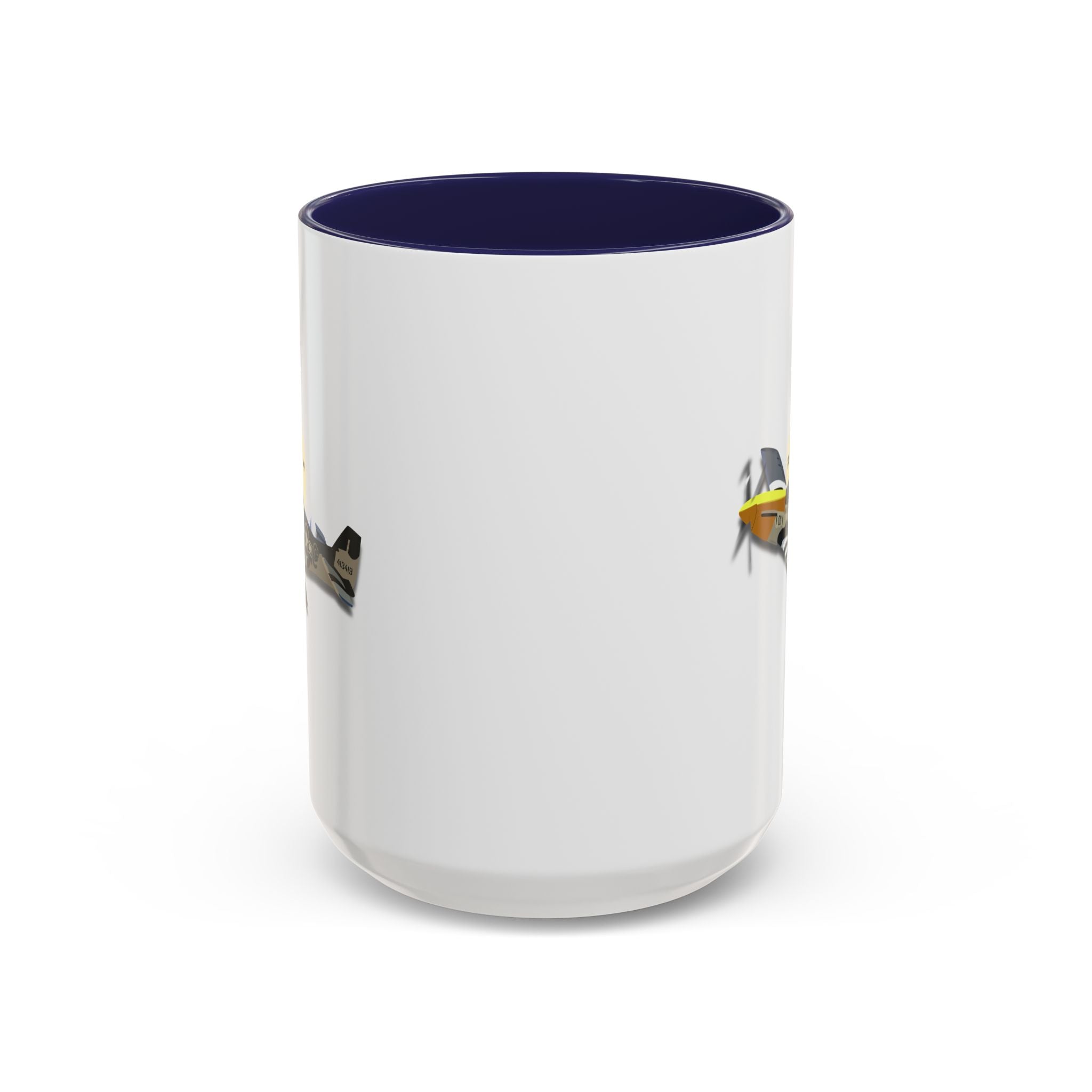 Accent Coffee Mug - Army Air Corps P-51 Mustang wo AAC X 300