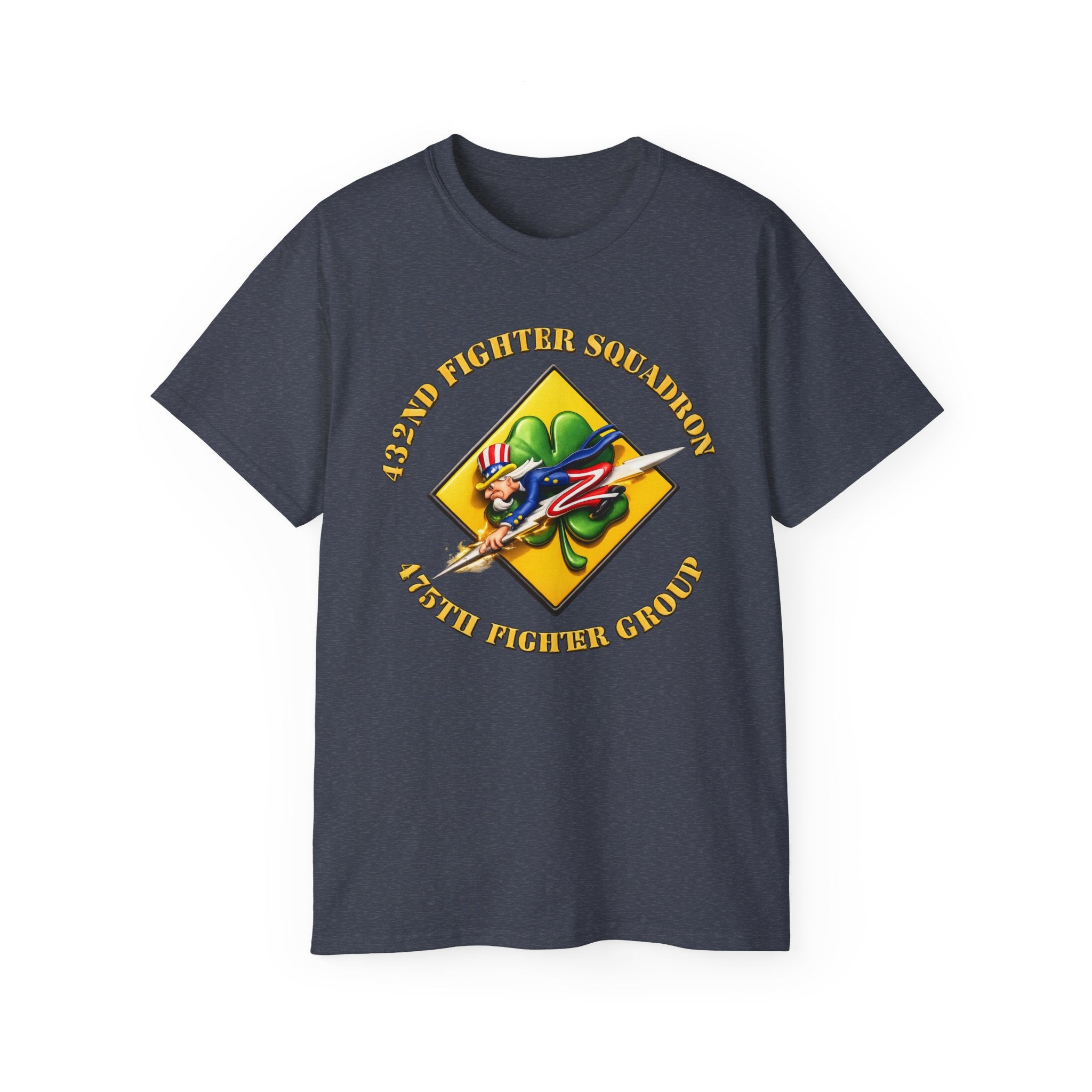 Unisex Ultra Cotton Tee - AAC - 432nd Fighter Squadron - 475th Fighter Group