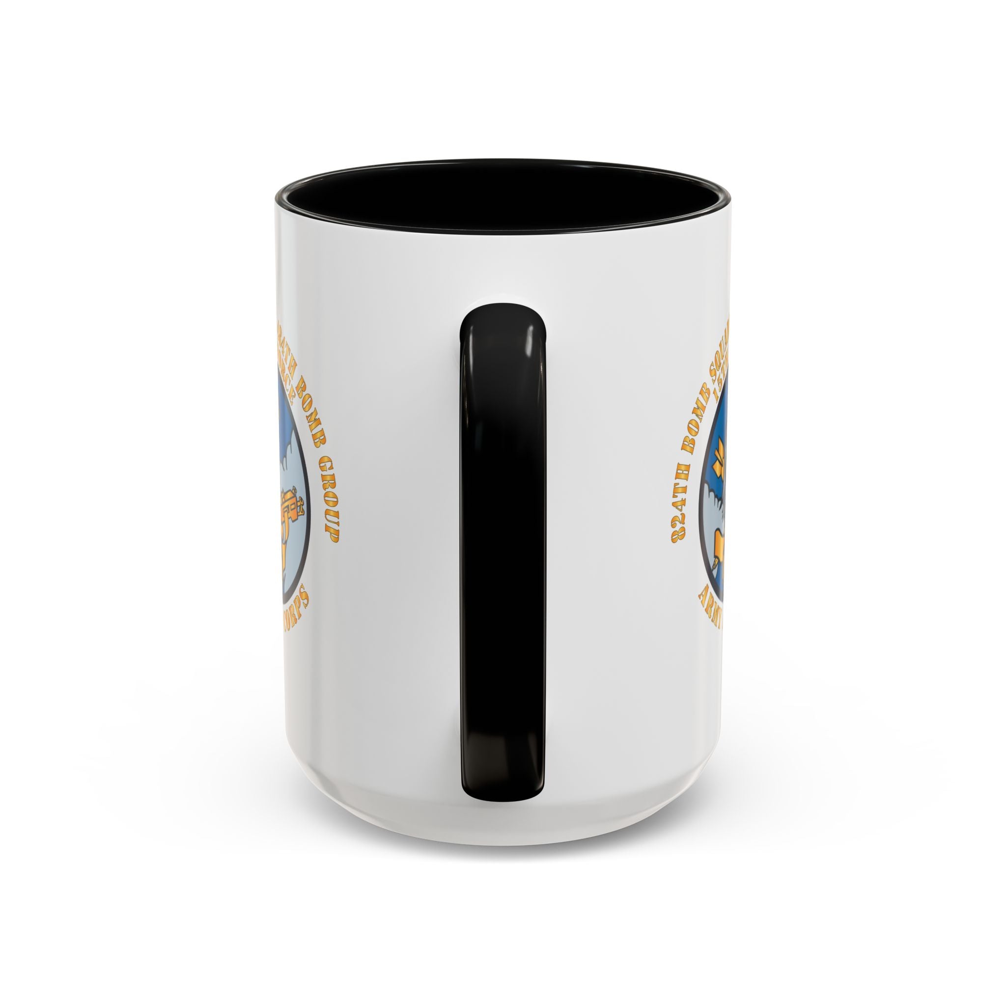 Accent Coffee Mug - AAC - 824th Bomb Squadron, 484th Bomb Group - 15th AAF X 300