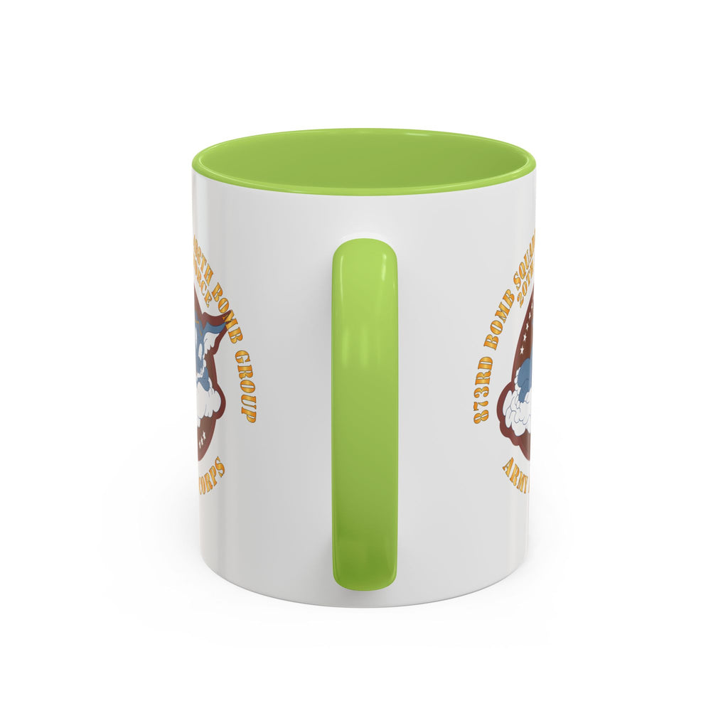 Accent Coffee Mug - AAC - 873rd Bomb Squadron, 498th Bomb Group - 20th AAF X 300
