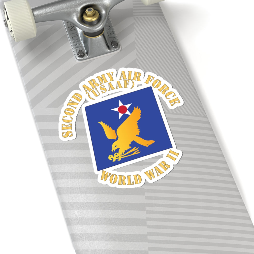 Kiss-Cut Stickers - SSI - AAC - 2nd Air Force - WWII - USAAF x 300