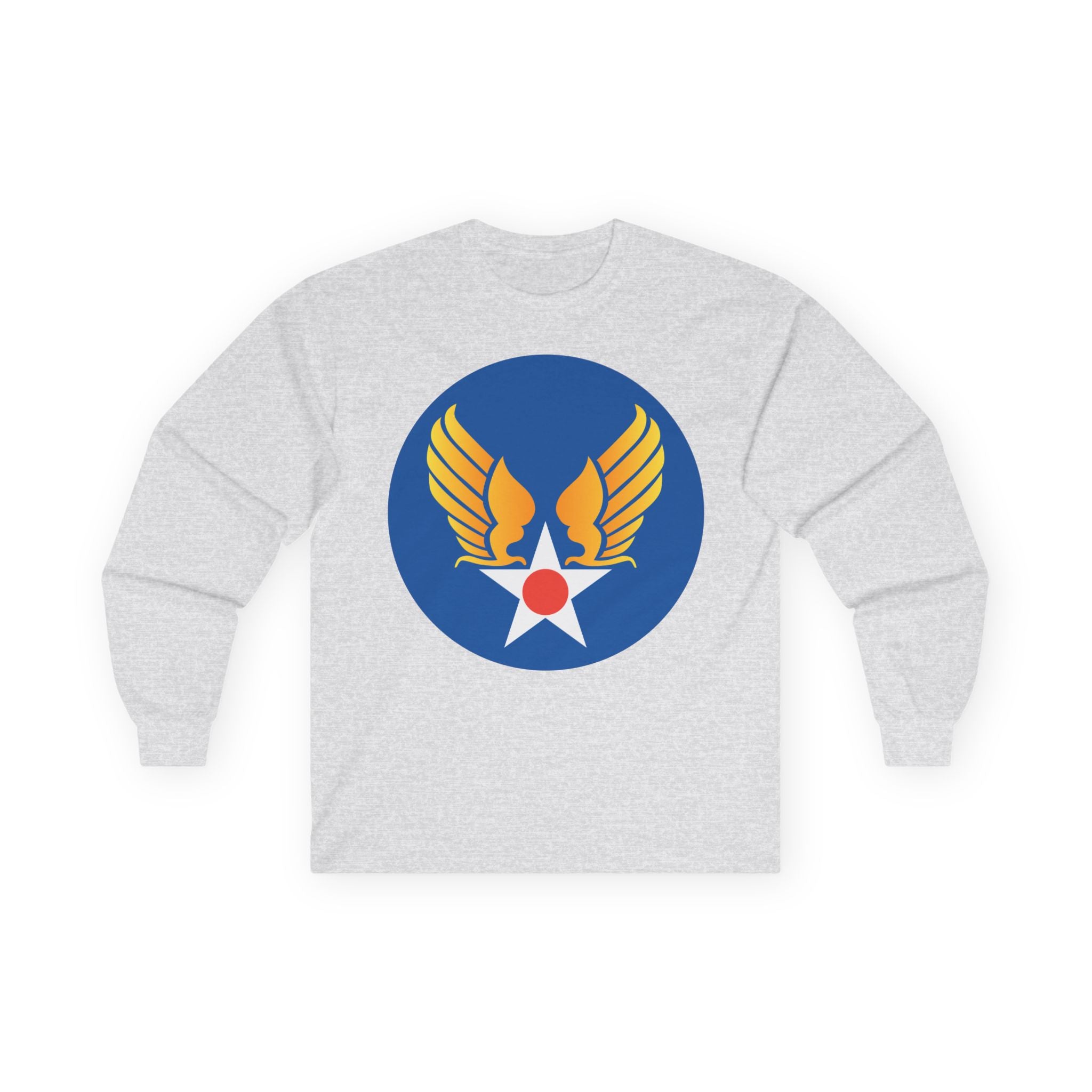 Unisex Long Sleeve Tee - SSI - AAC - 1st Army Air Force wo Txt X 300