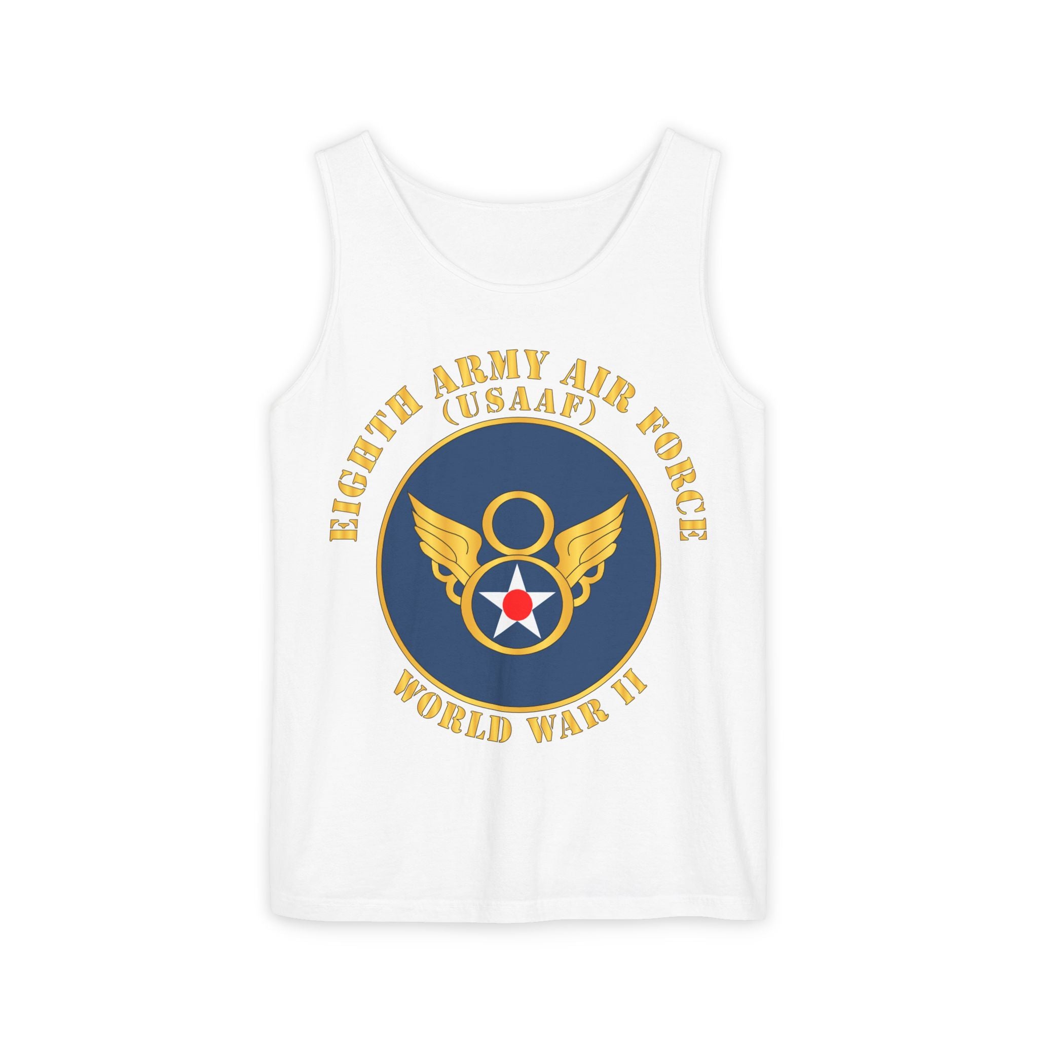 Unisex Garment-Dyed Tank Top - AAC - 8th Air Force - WWII - USAAF x 300