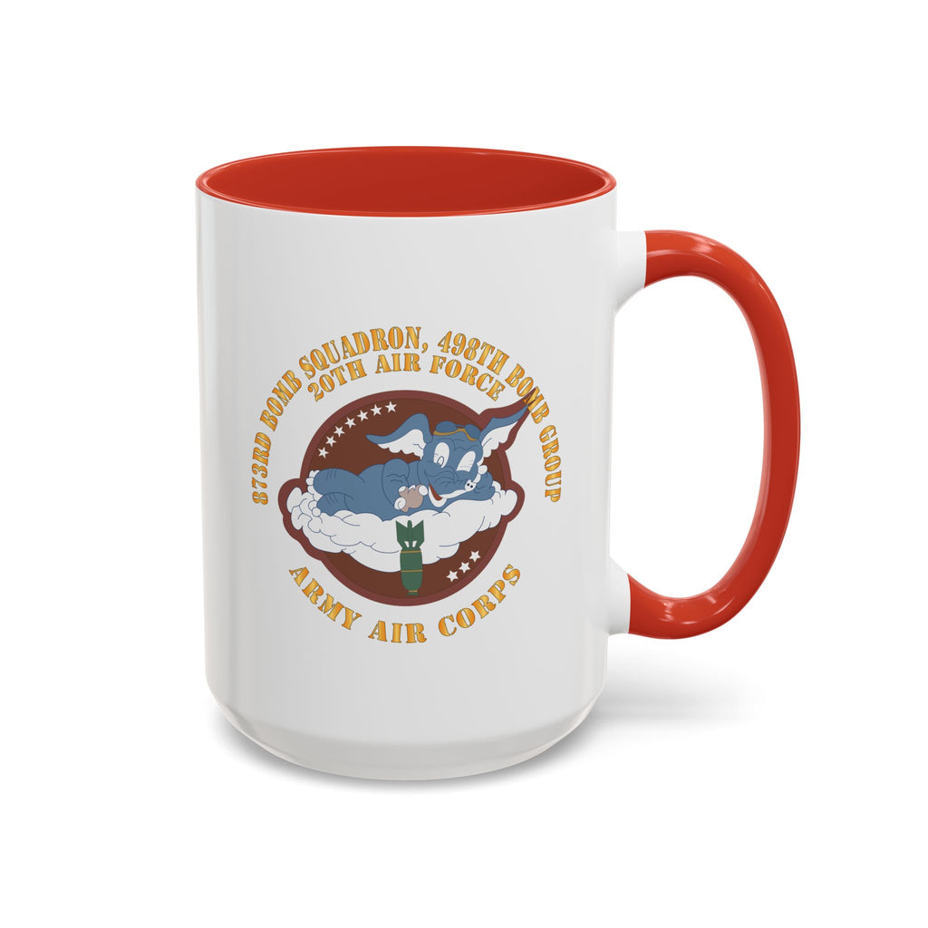 Accent Coffee Mug - AAC - 873rd Bomb Squadron, 498th Bomb Group - 20th AAF X 300