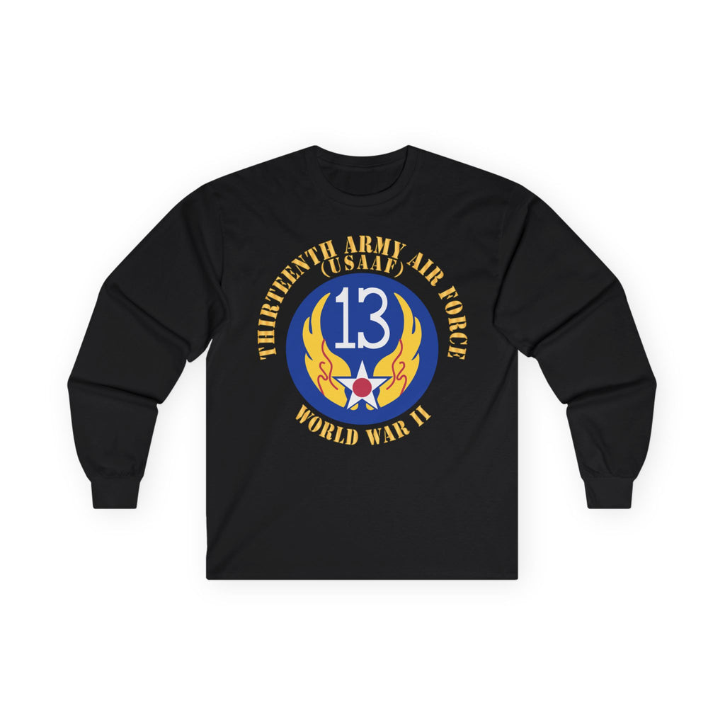 Unisex Long Sleeve Tee - AAC - SSI - 13th Air Force - WWII - USAAF x 300