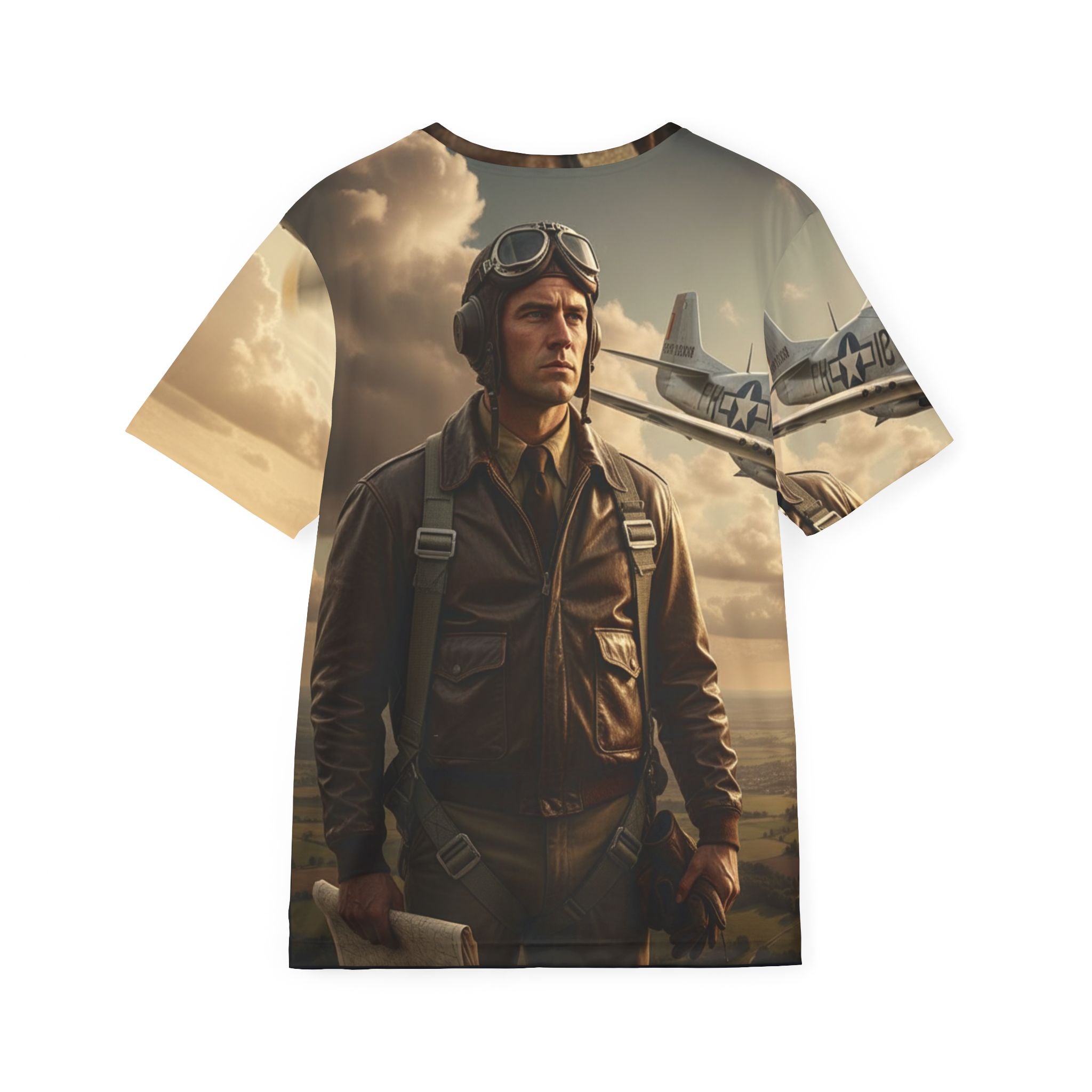 Army Air Corps - WWII,  Jersey, Pilot Tee, Vintage Plane Shirt, Aviation Apparel, Flight Enthusiast Gift, Unique Graphic T-Shirt