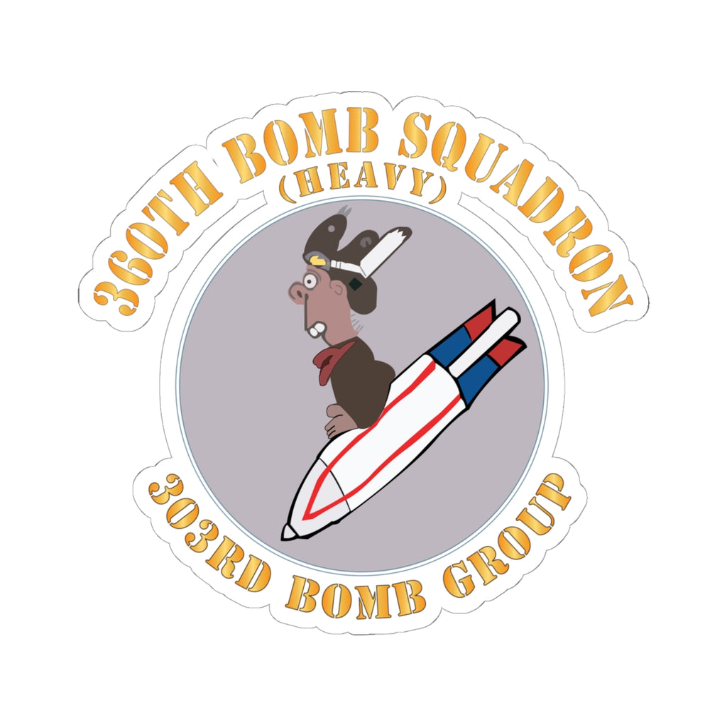 Kiss-Cut Stickers - AAC - 360th Bomb Squadron - 303rd BG - WWII X 300