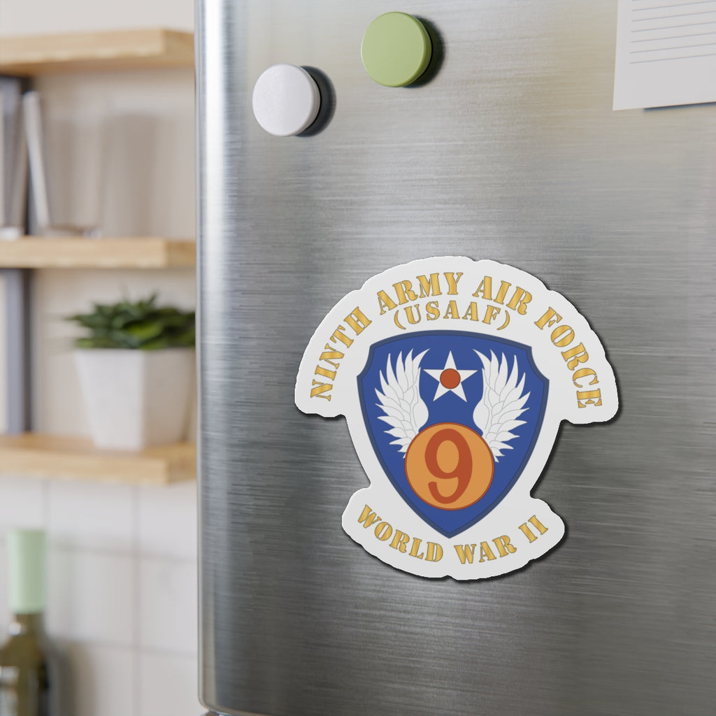 Die-Cut Magnets - AAC - SSI - 9th Air Force - WWII - USAAF x 300