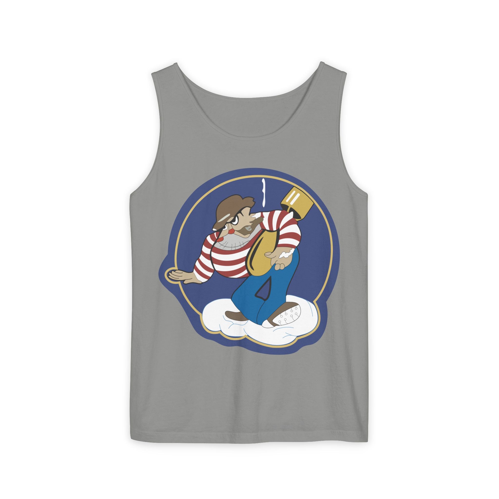 Unisex Garment-Dyed Tank Top - AAC - 869th Bomb Squadron, 497th Bomb Group wo Txt X 300