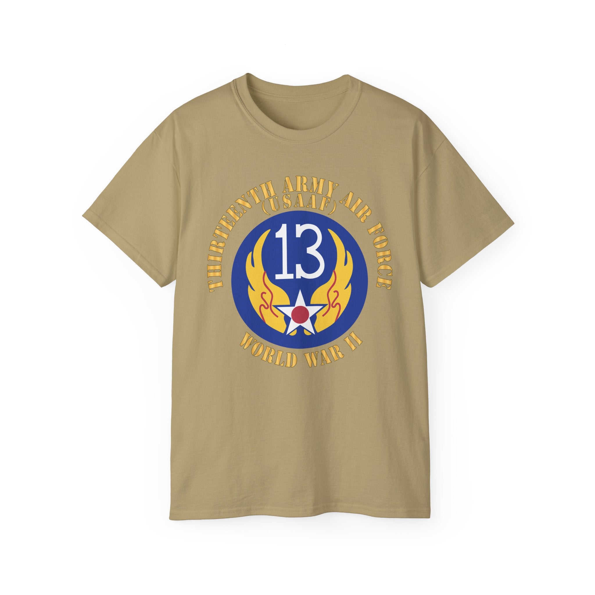 Unisex Ultra Cotton Tee - AAC - SSI - 13th Air Force - WWII - USAAF x 300