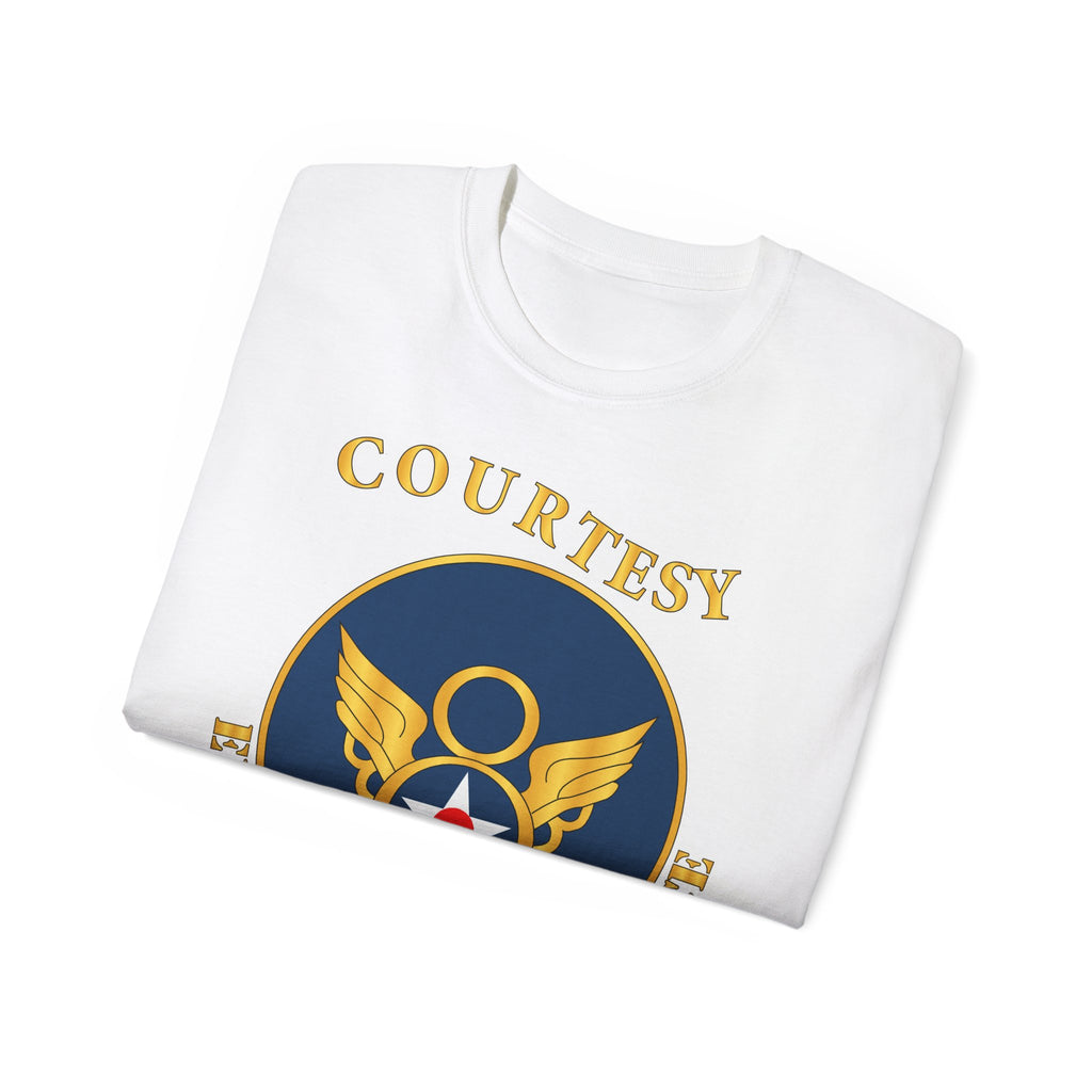 Unisex Ultra Cotton Tee - AAC - 8th Air Force - WWII - Courtesy 8 AAF x 300