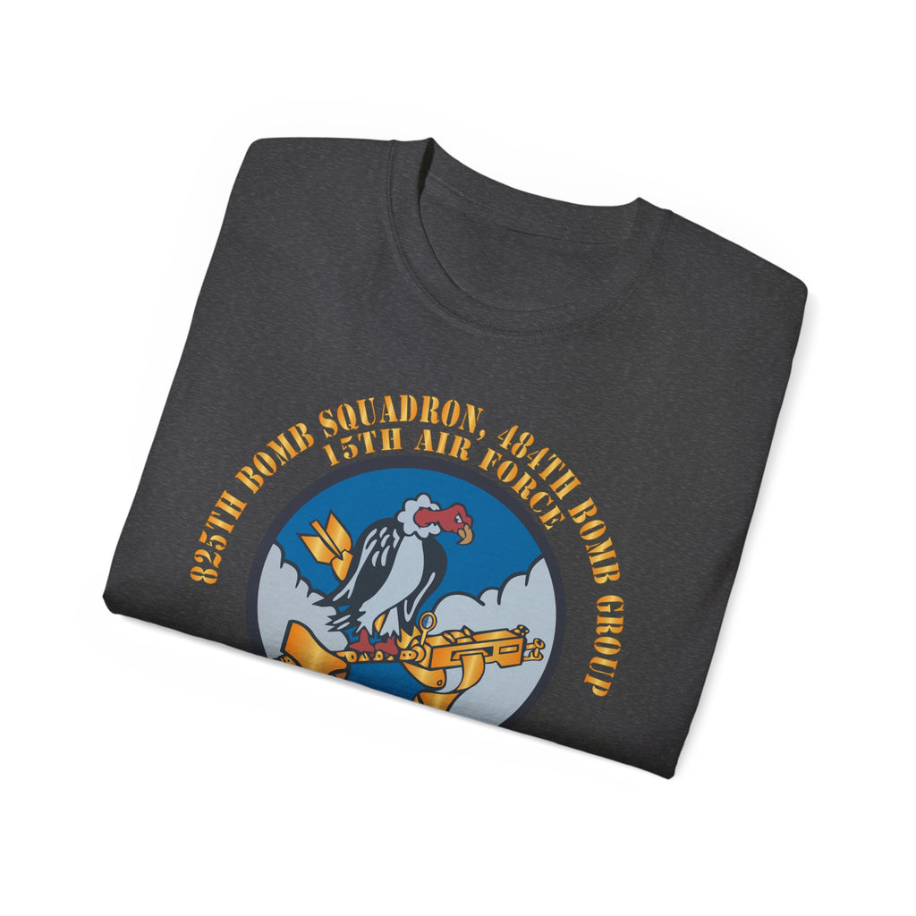 Unisex Ultra Cotton Tee - AAC - 825th Bomb Squadron, 484th Bomb Group - 15th AAF X 300