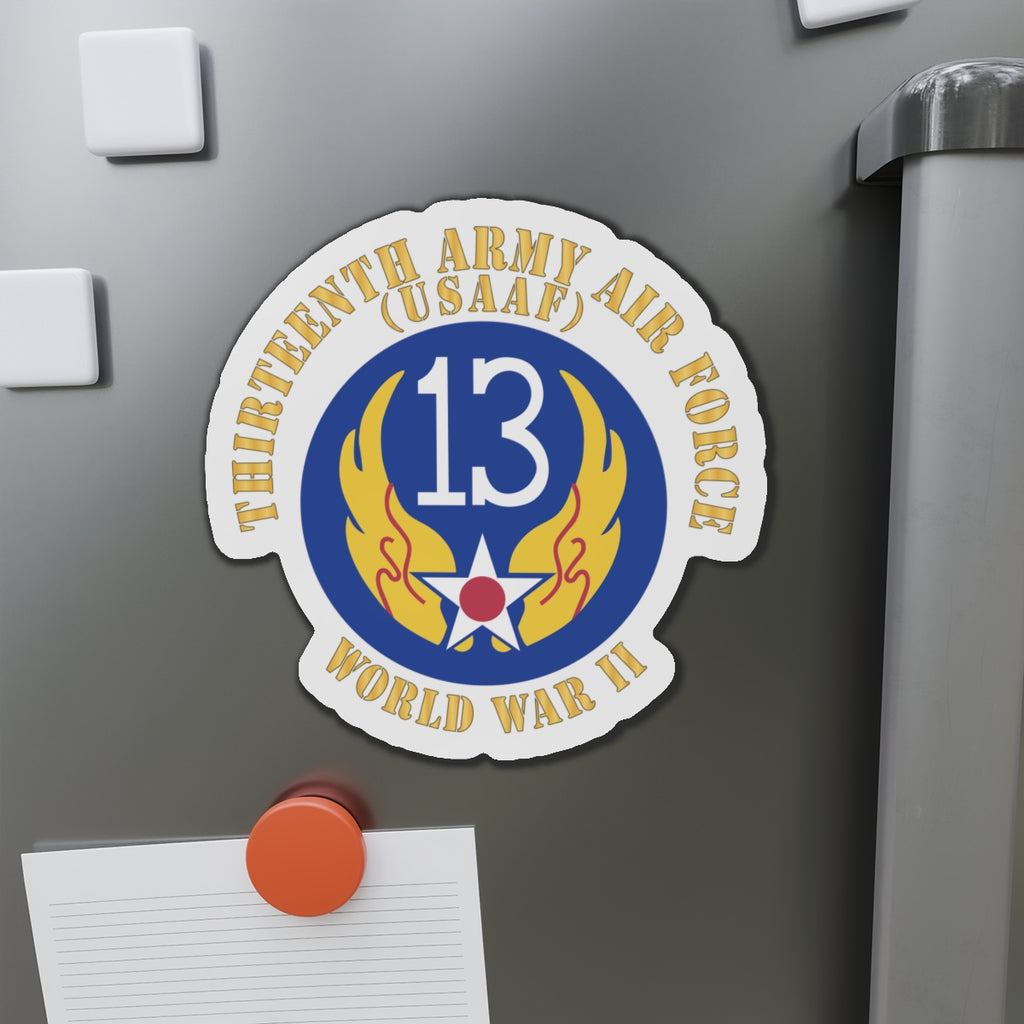 Die-Cut Magnets - AAC - SSI - 13th Air Force - WWII - USAAF x 300