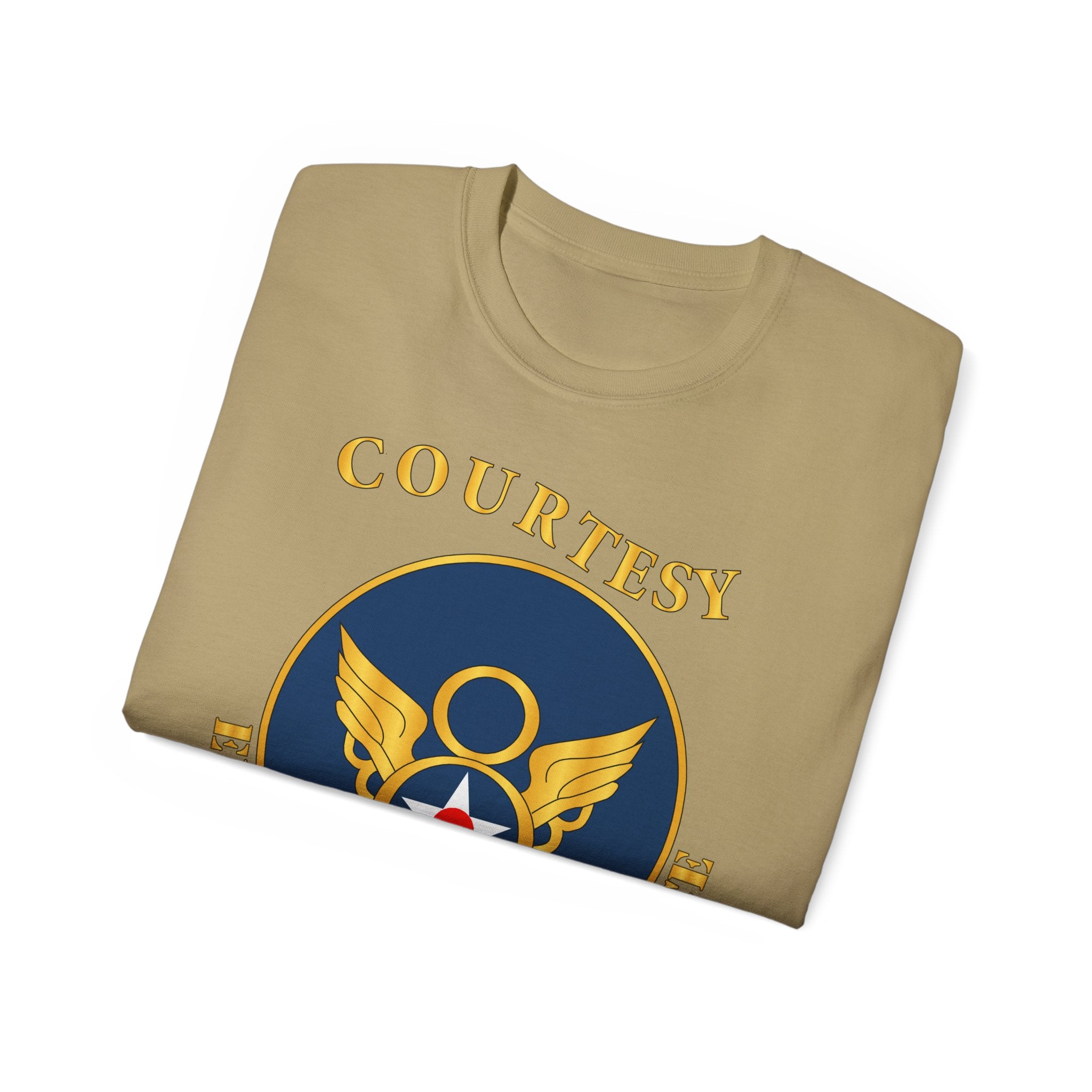 Unisex Ultra Cotton Tee - AAC - 8th Air Force - WWII - Courtesy 8 AAF x 300