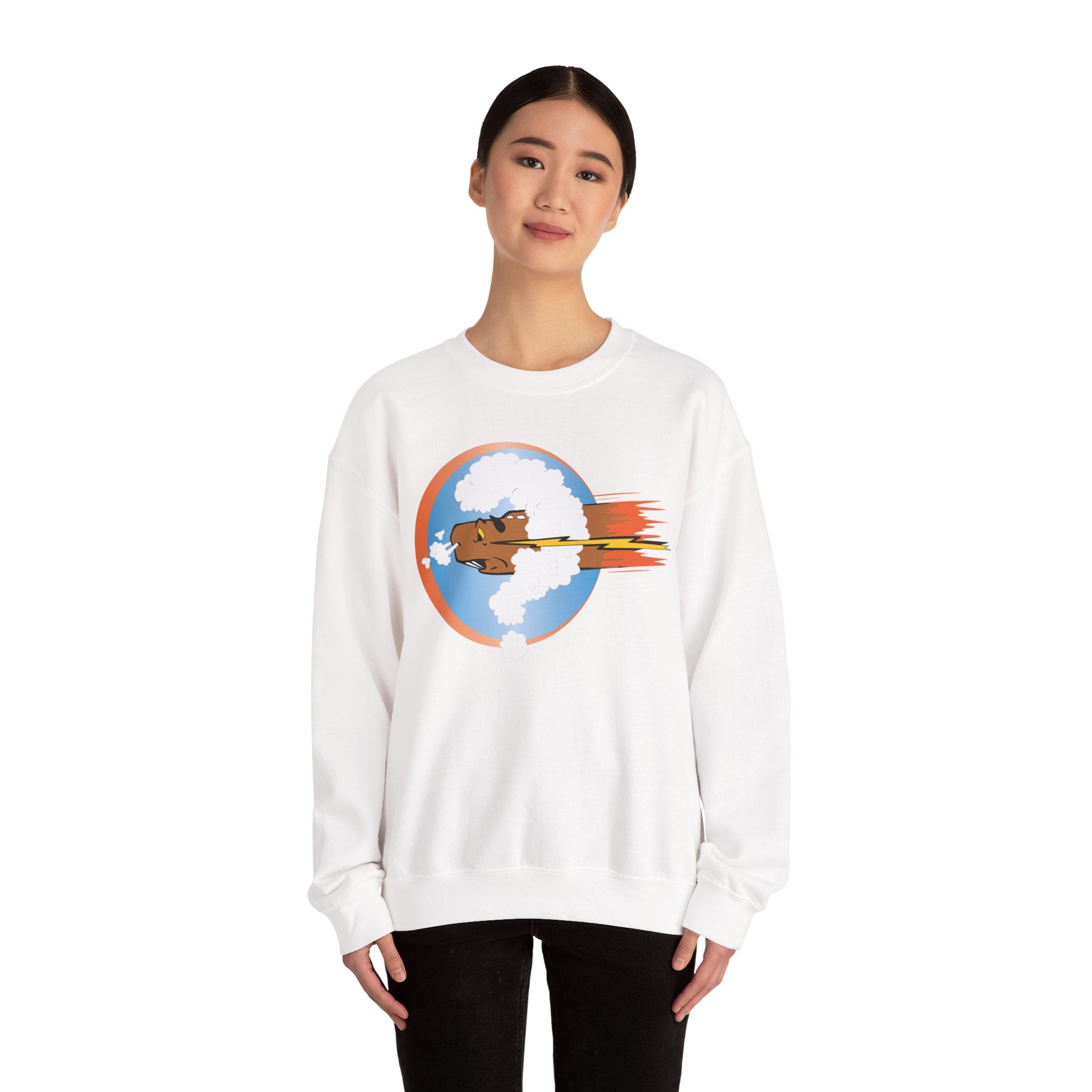 Crewneck Sweatshirt - AAC - 754th Bombardment Squadron, 458th Bomb Group, England X 300