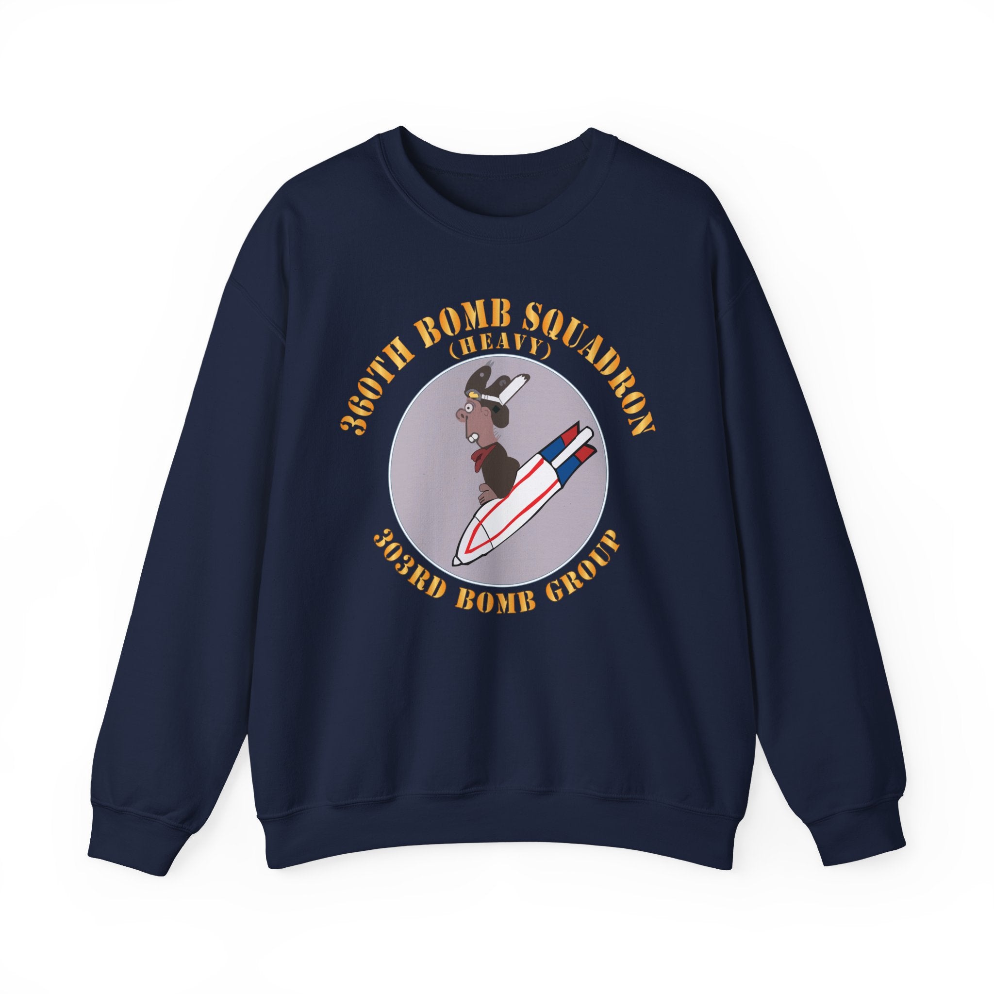 Crewneck Sweatshirt - AAC - 360th Bomb Squadron - 303rd BG - WWII X 300