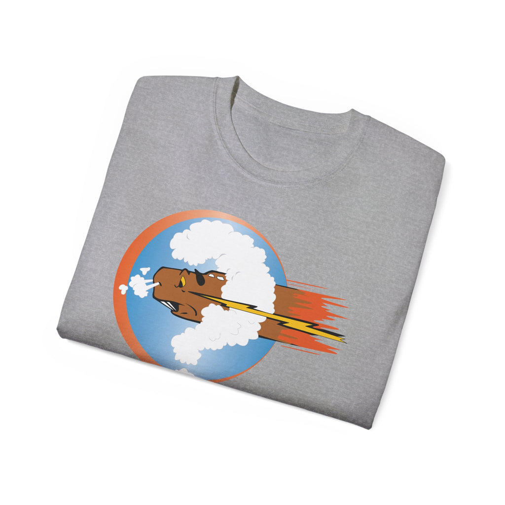 Unisex Ultra Cotton Tee - AAC - 754th Bombardment Squadron, 458th Bomb Group, England X 300